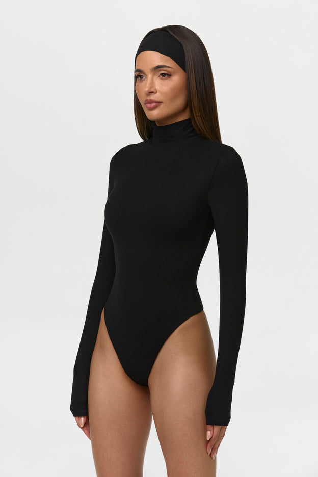 Butter Turtleneck Contour Bodysuit