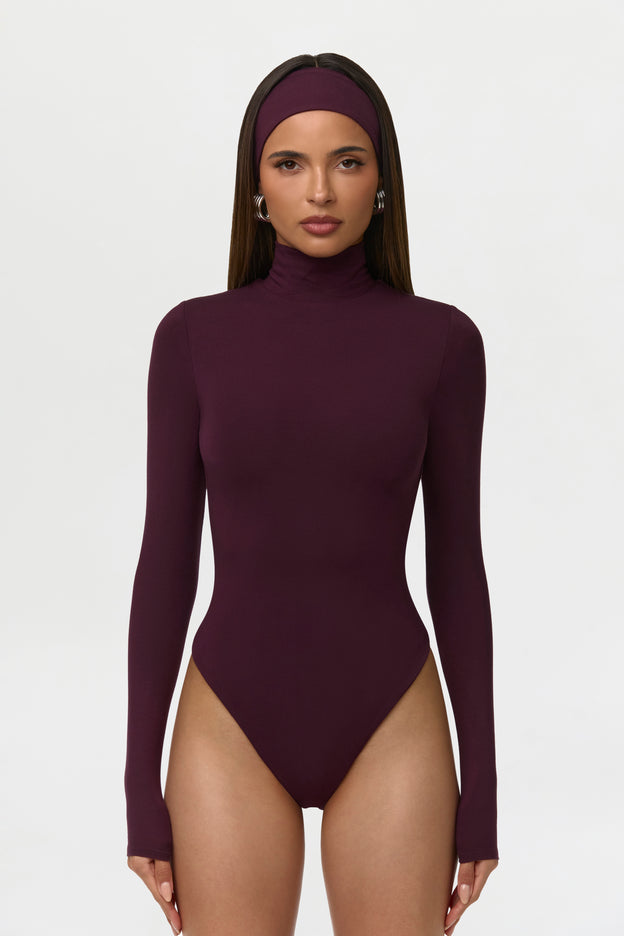 Butter Turtleneck Contour Bodysuit
