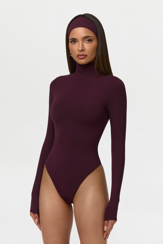 Butter Turtleneck Contour Bodysuit