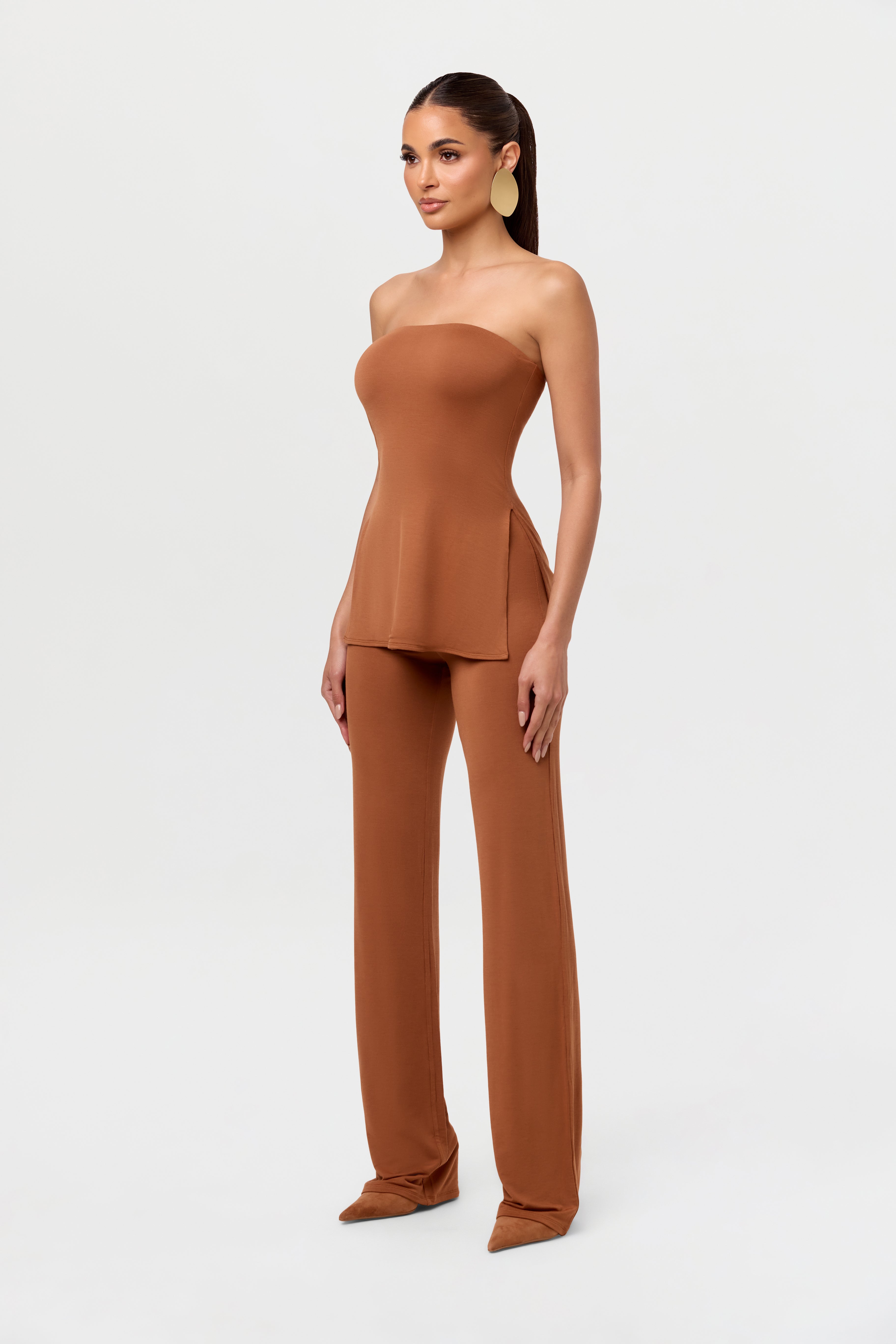 Modal Straight Leg Pant