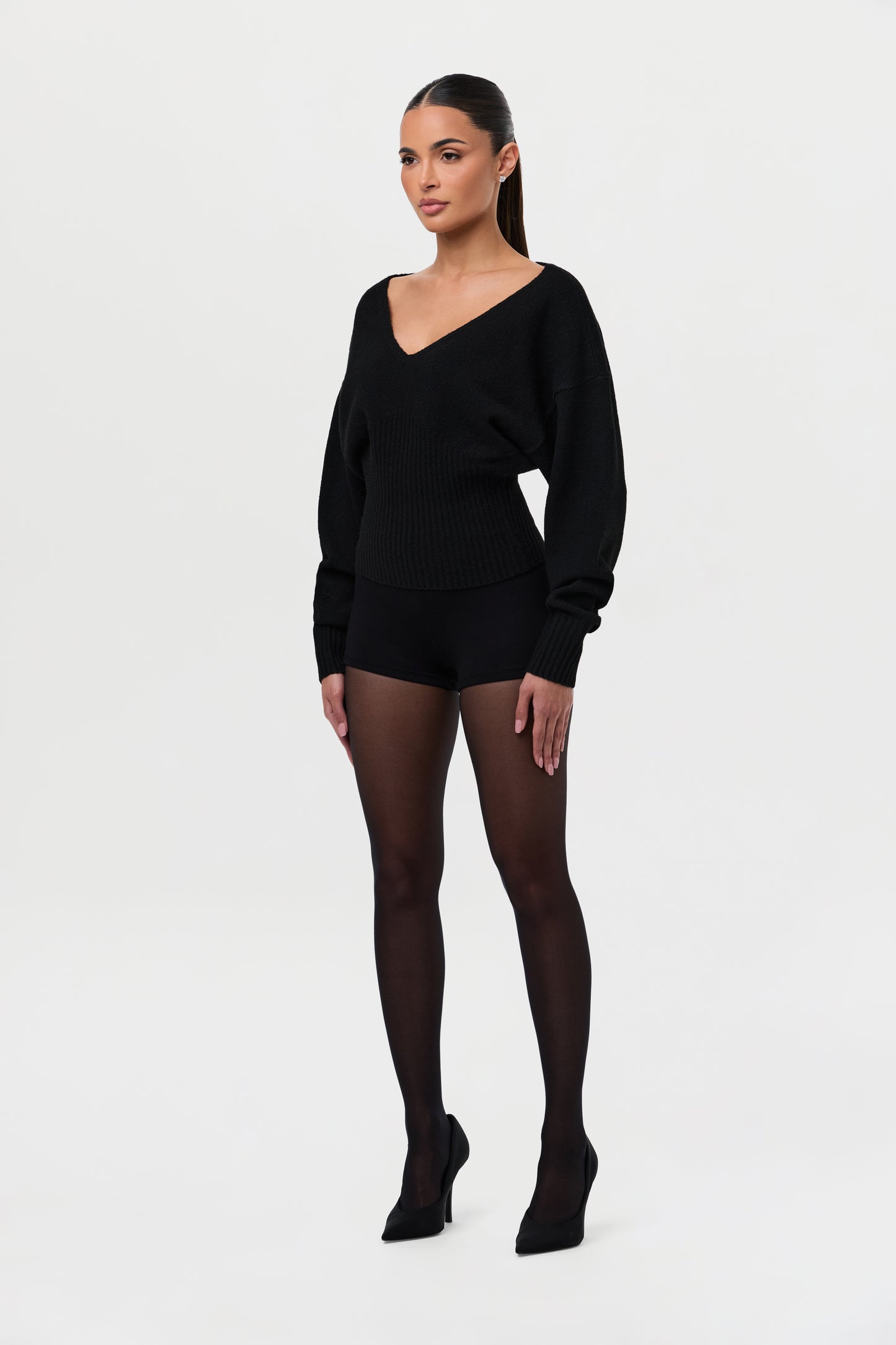Butter Scoop Waist Hot Pants
