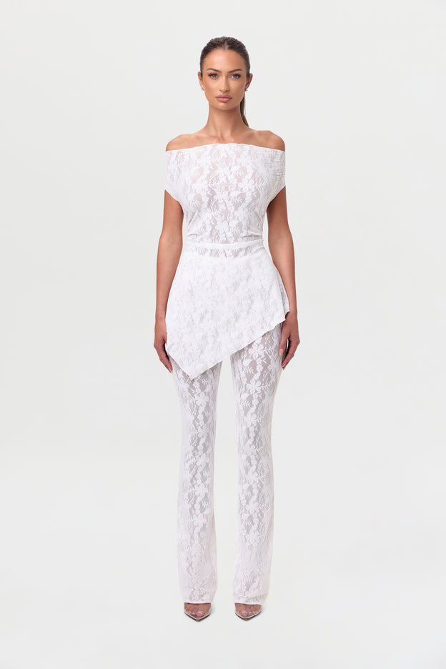 Stretch Lace Bootcut Pant