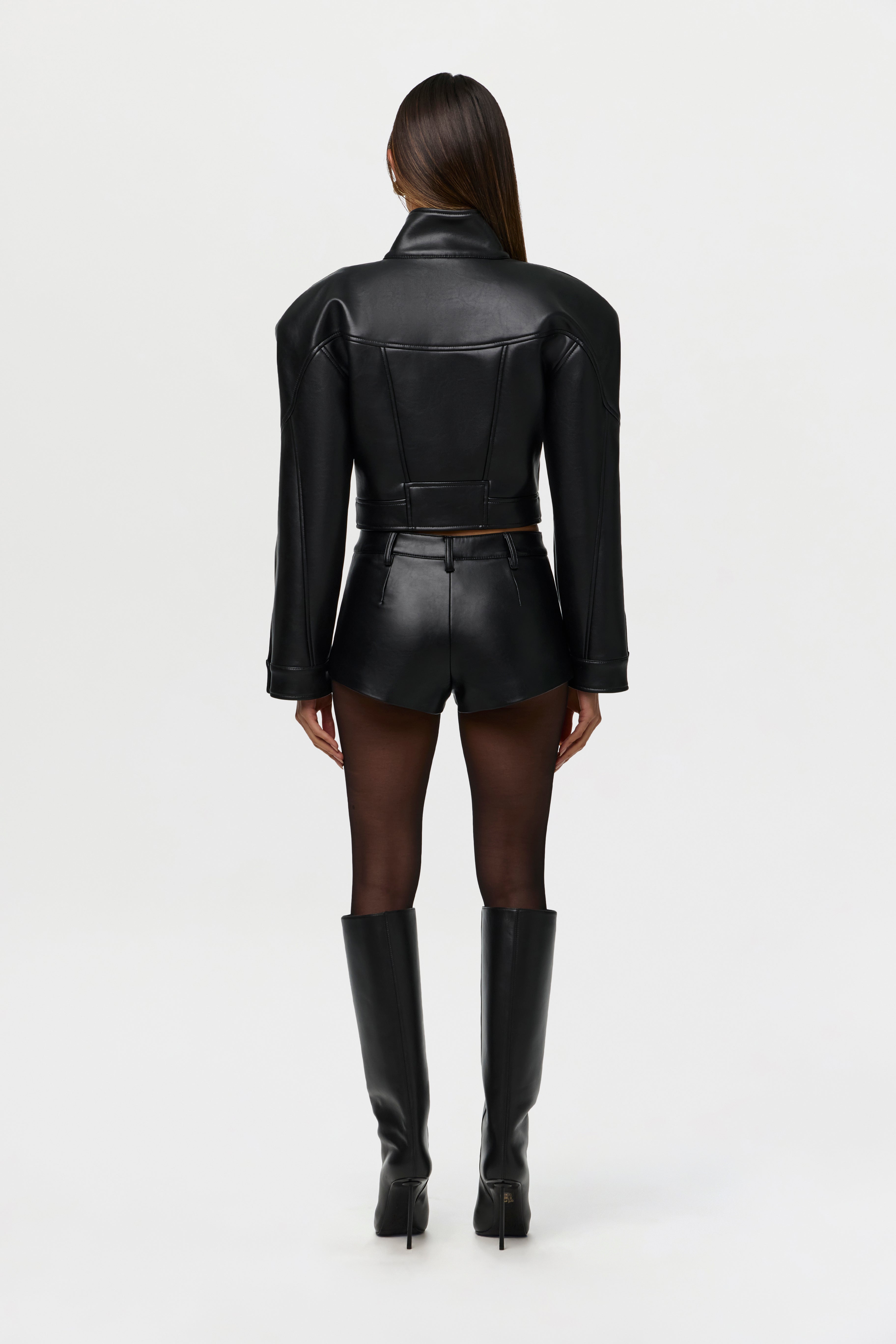 Vegan Leather Hot Pants – Naked Wardrobe