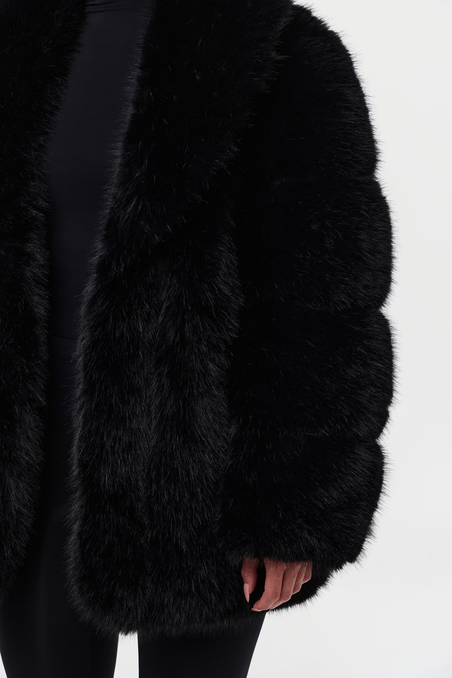 Faux Fur Pelted Jacket
