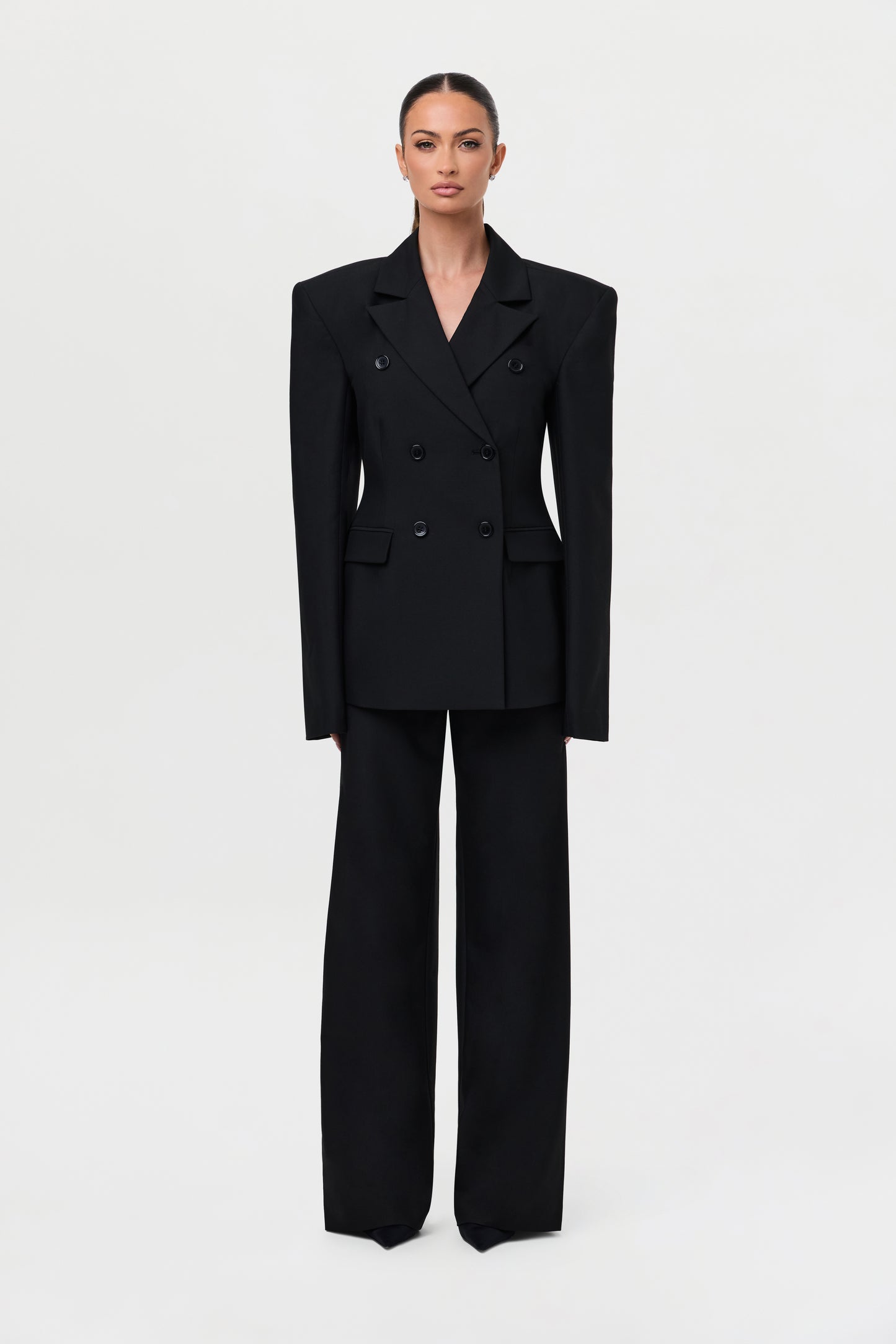 Suiting Double-Breasted Blazer