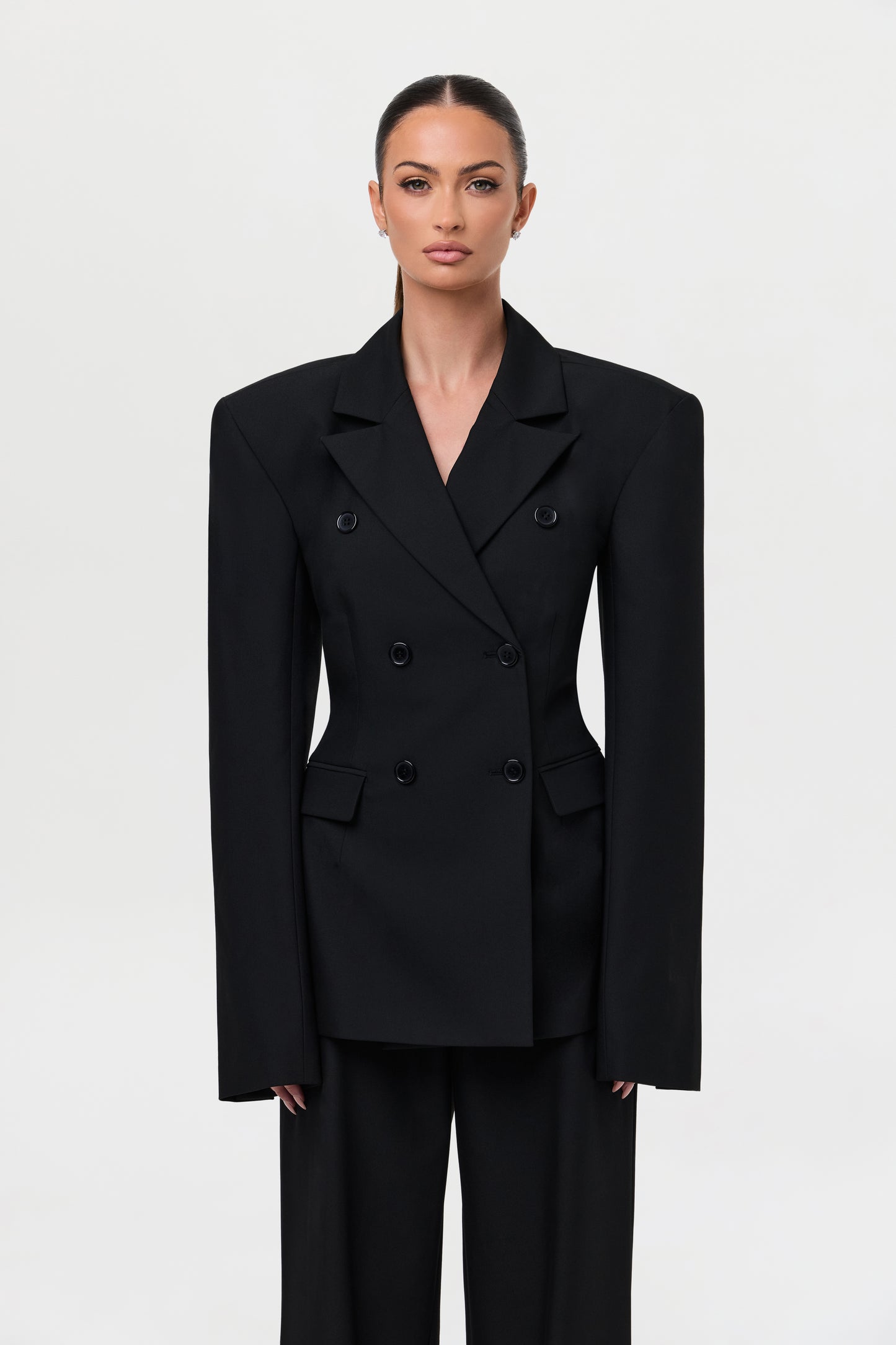 Suiting Double-Breasted Blazer