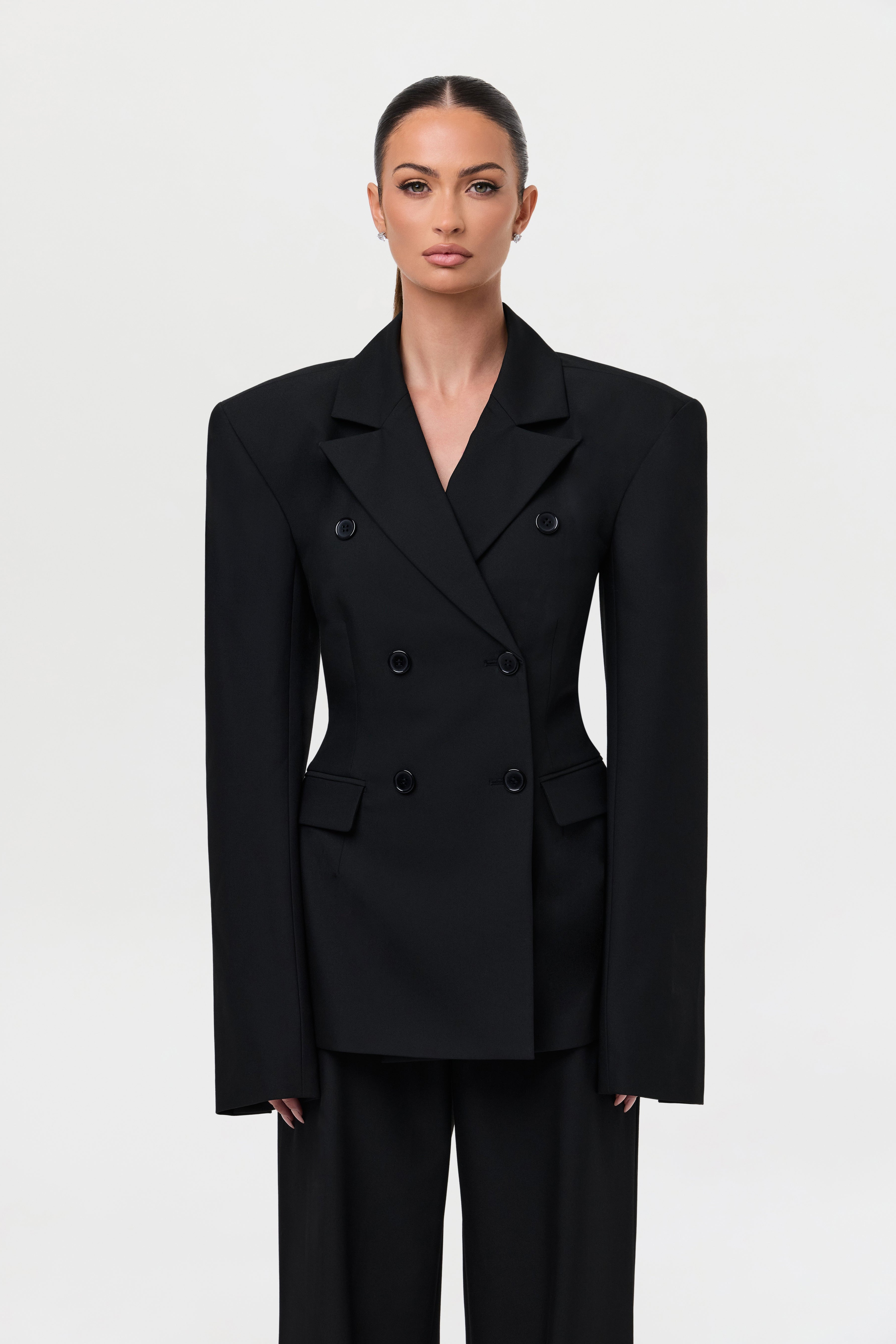 Suiting Double-Breasted Blazer