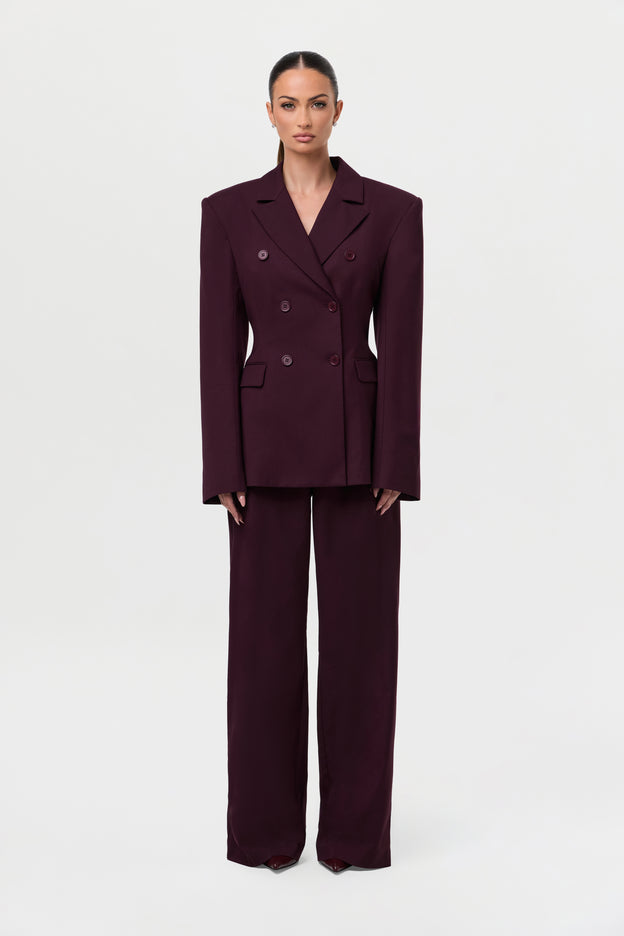 Suiting Double-Breasted Blazer
