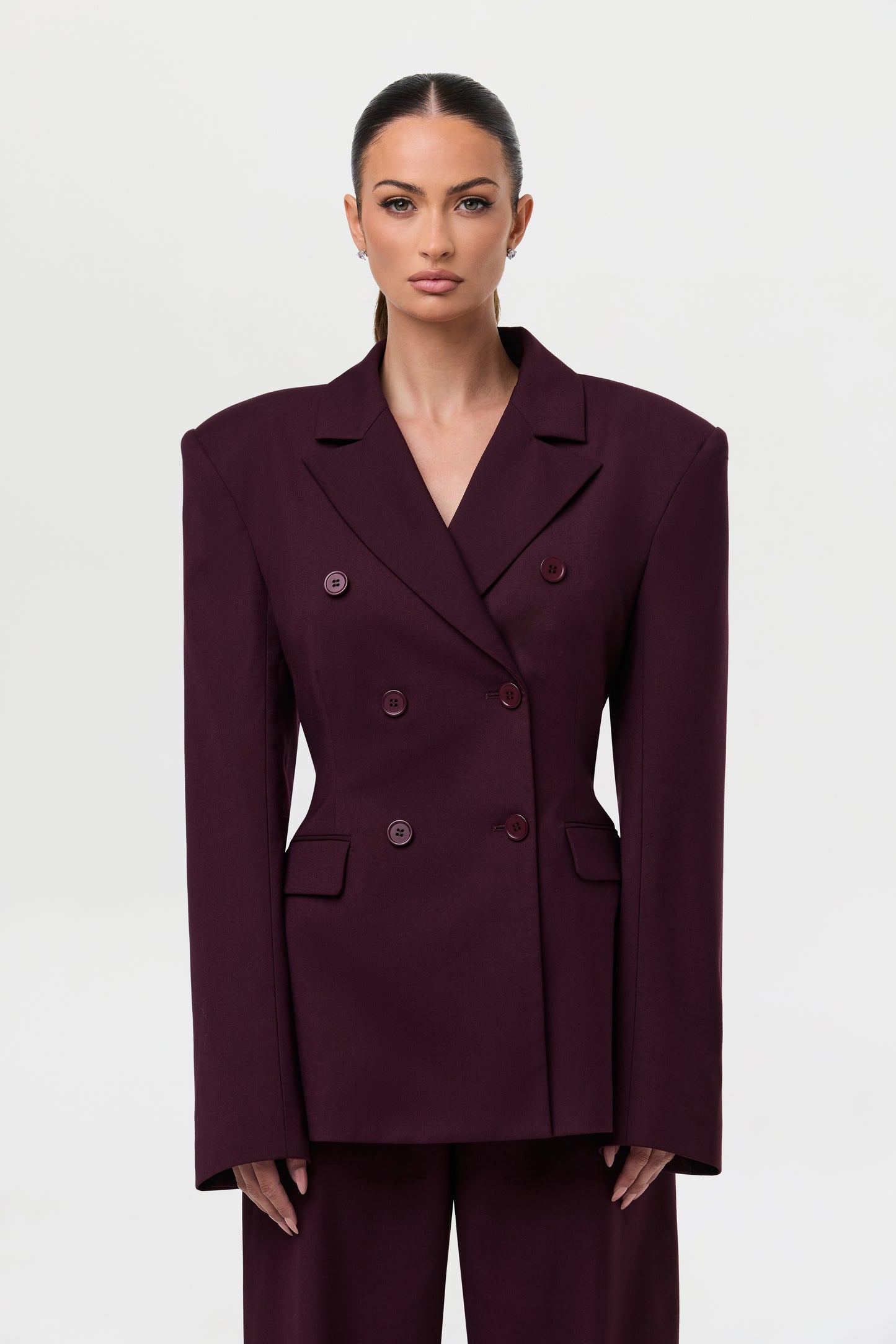 Suiting Double-Breasted Blazer