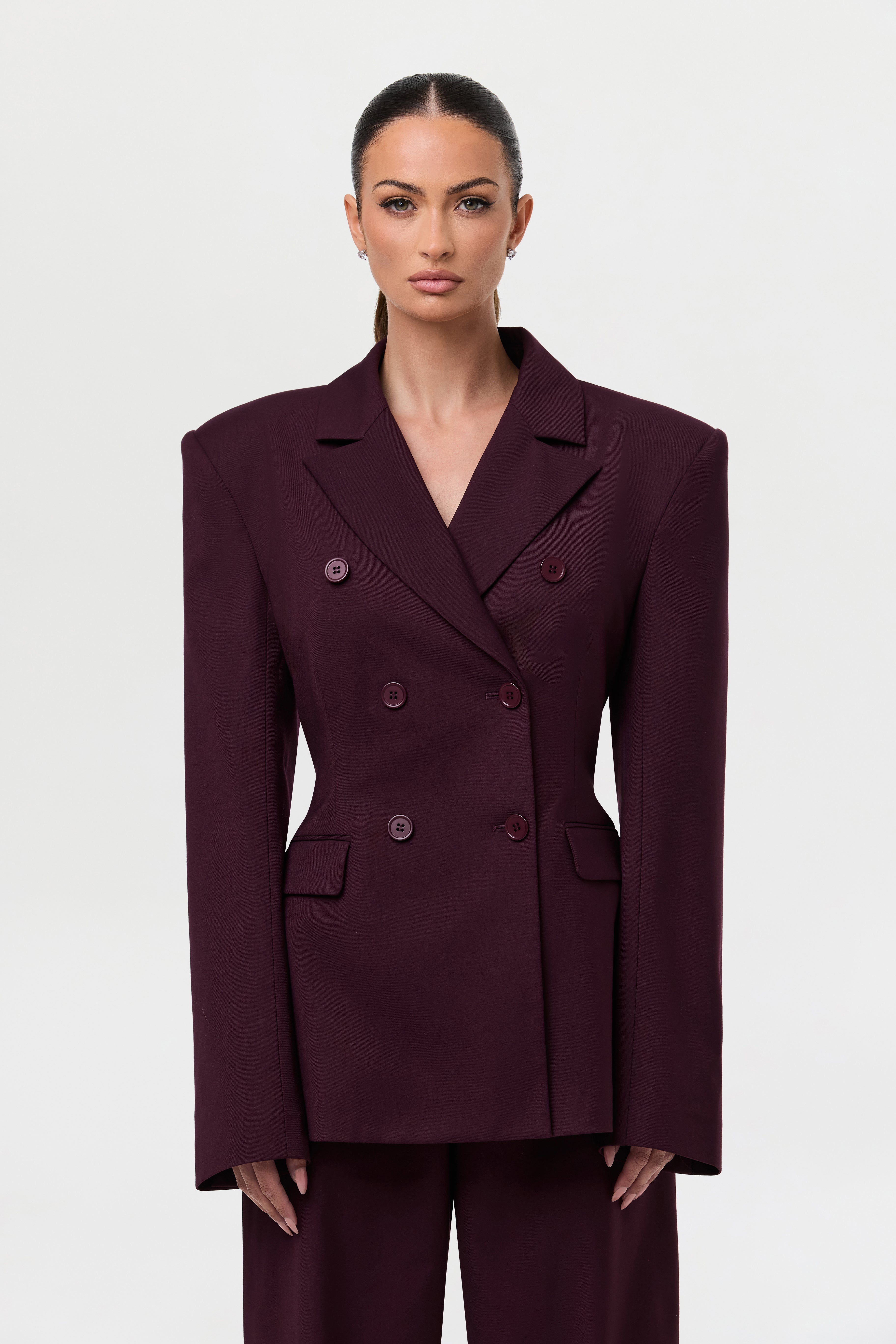 Suiting Double-Breasted Blazer