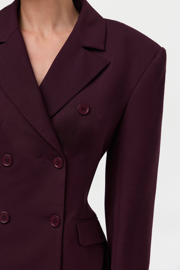 Suiting Double-Breasted Blazer