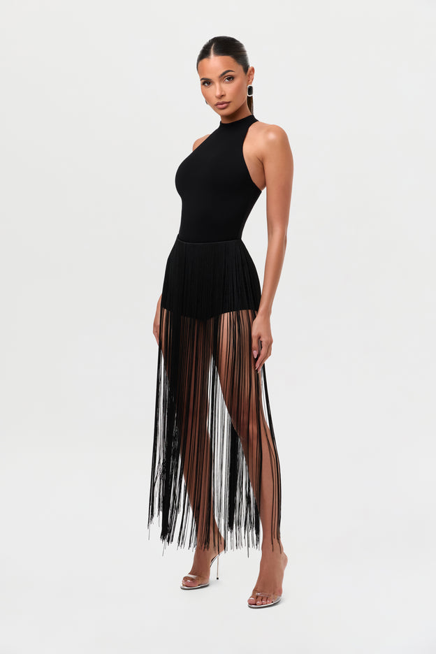 Butter Fringe Hot Pants