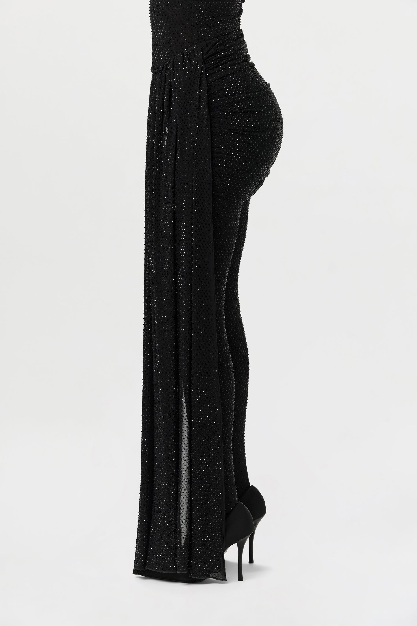 Crystal Closed Toe Leggings