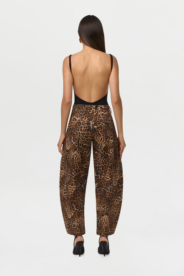 Canvas Print Barrel Pants