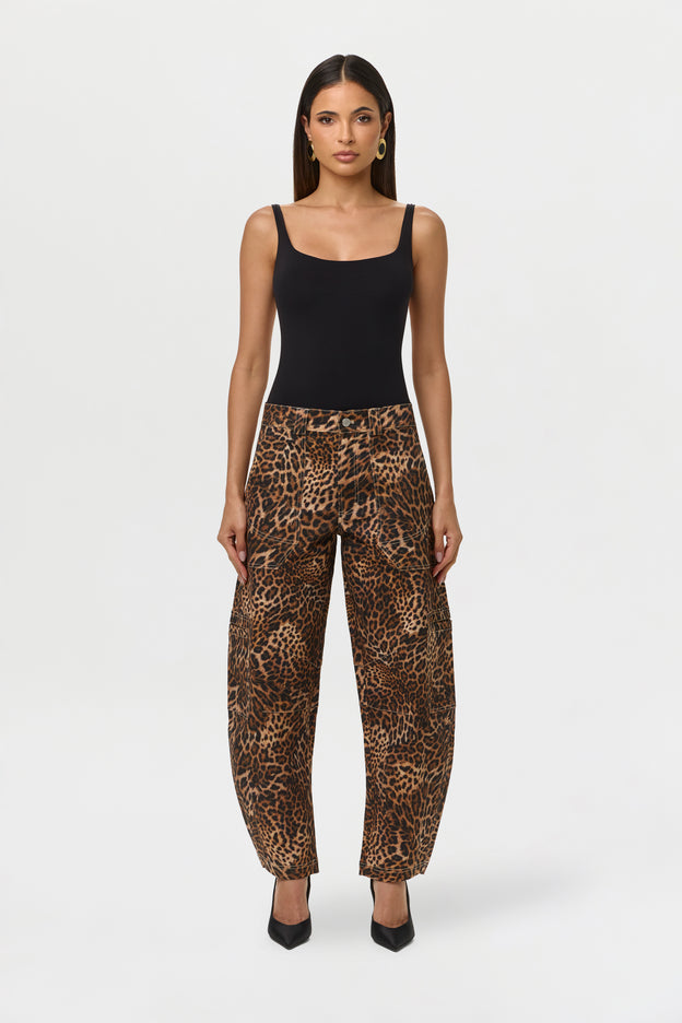 Canvas Print Barrel Pants