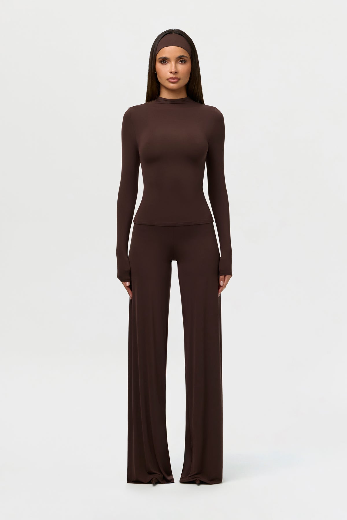 Naked Mock Neck Top