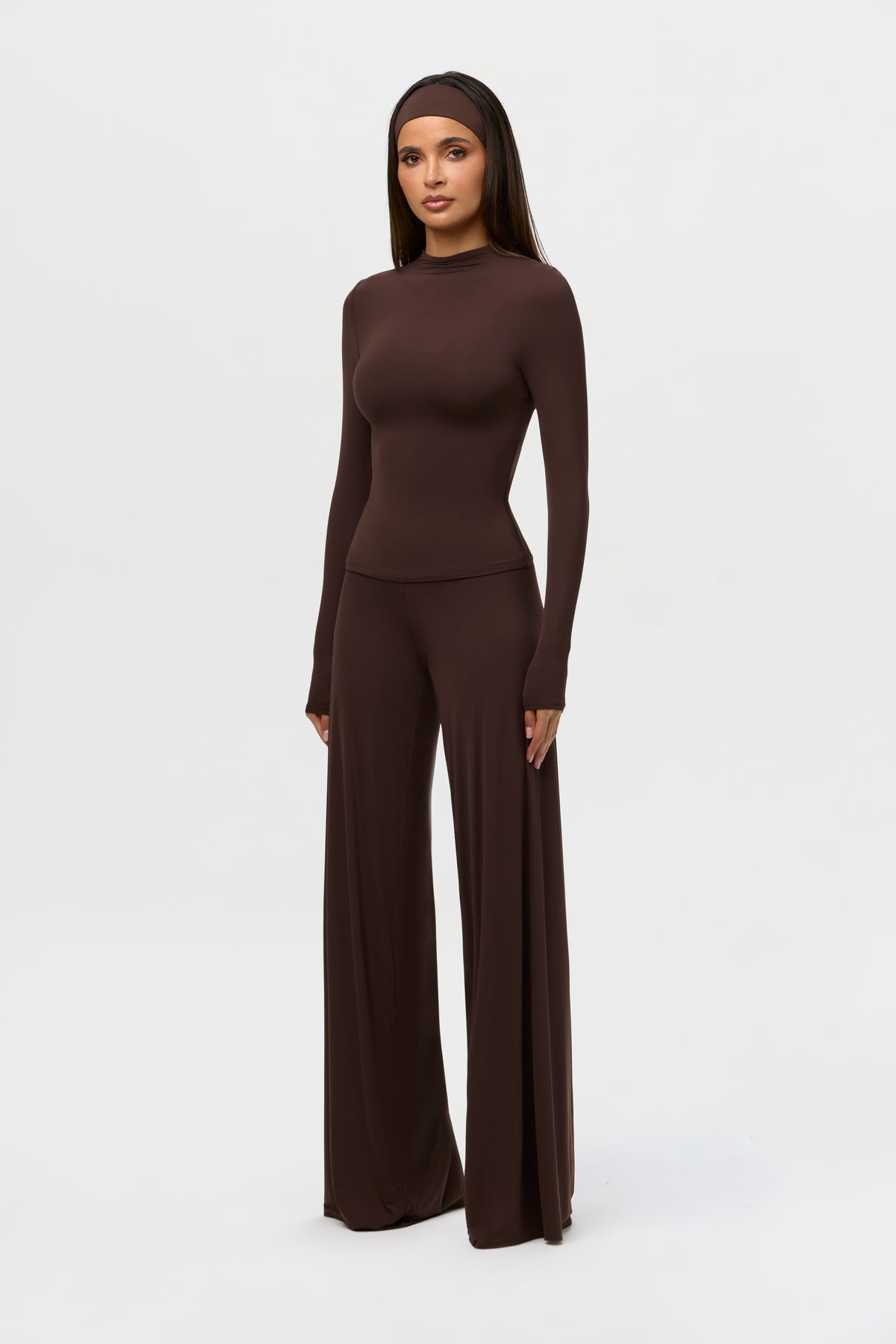 Naked Mock Neck Top
