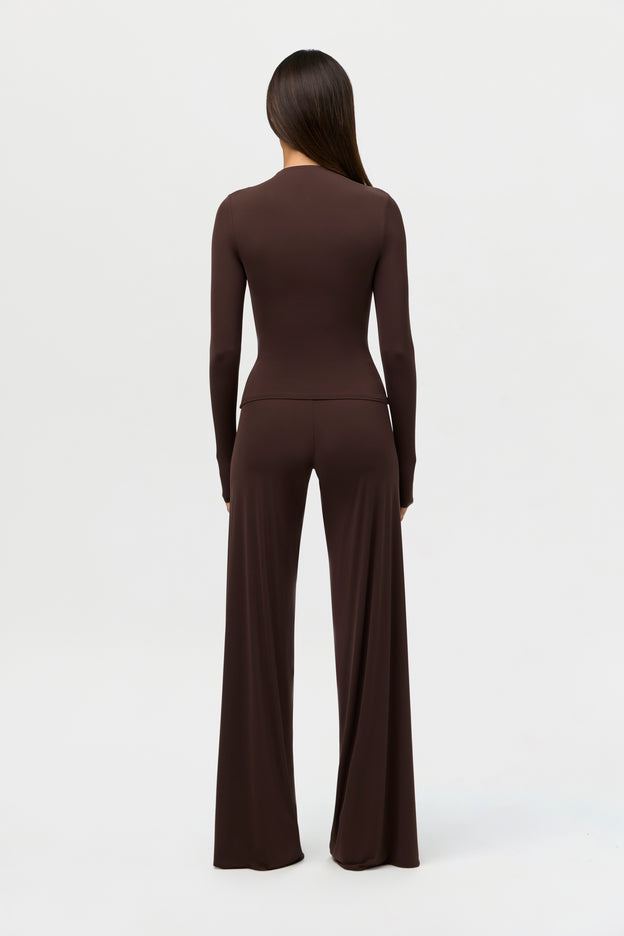 Naked Mock Neck Top