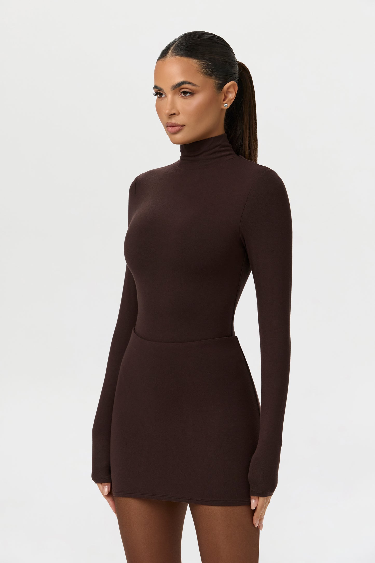 Butter Contour Mini Skirt