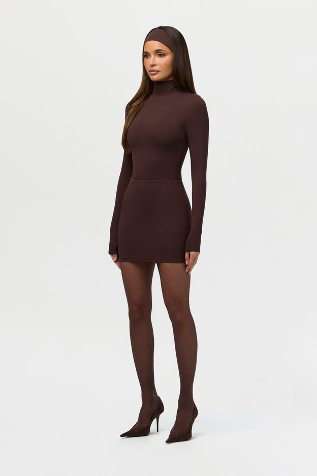 Butter Contour Mini Skirt