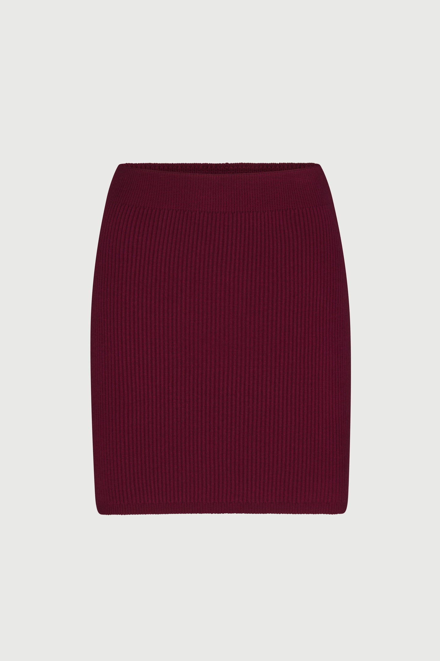 Knit Sweater Mini Skirt