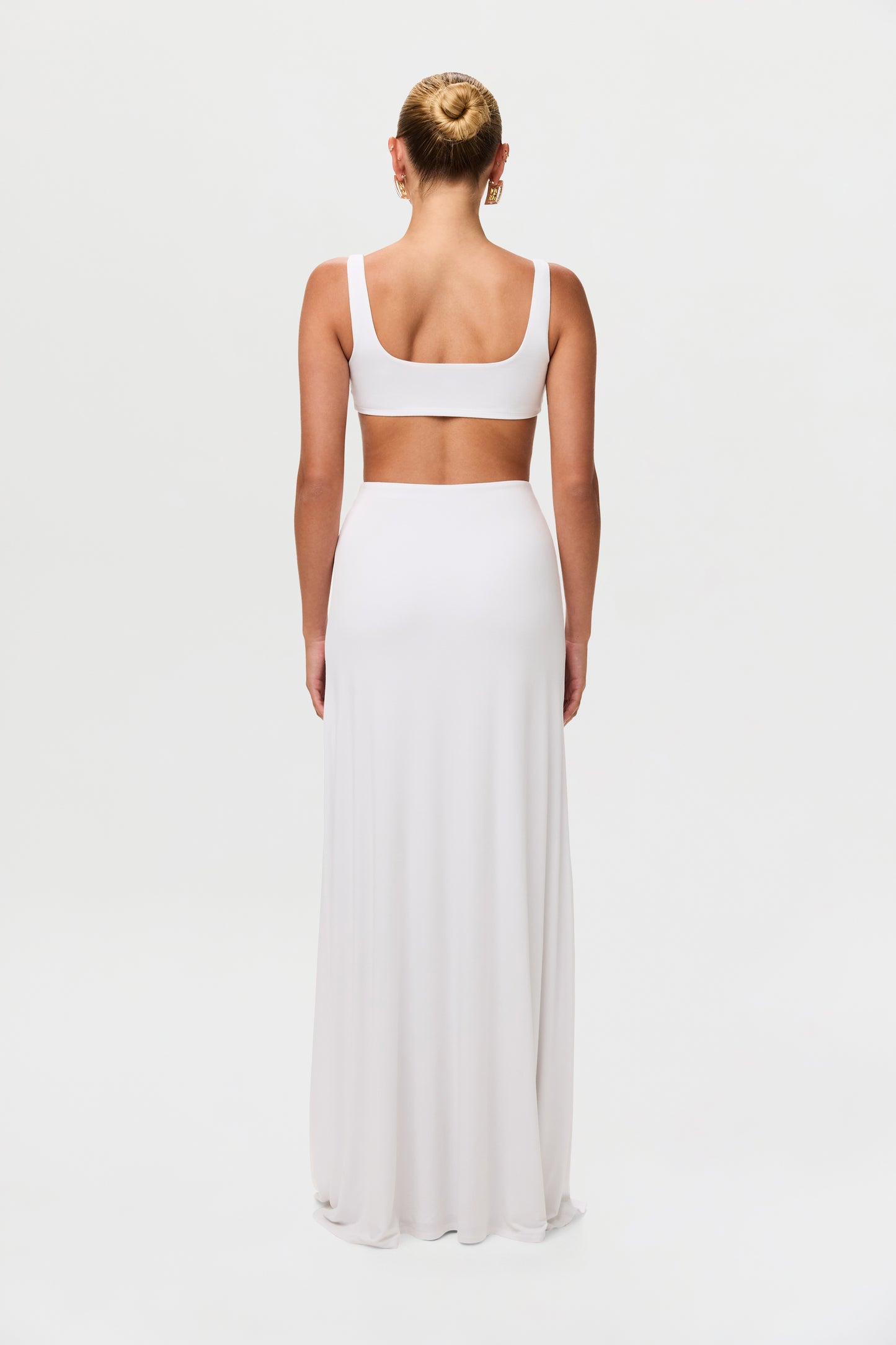 Smooth Flare Maxi Skirt