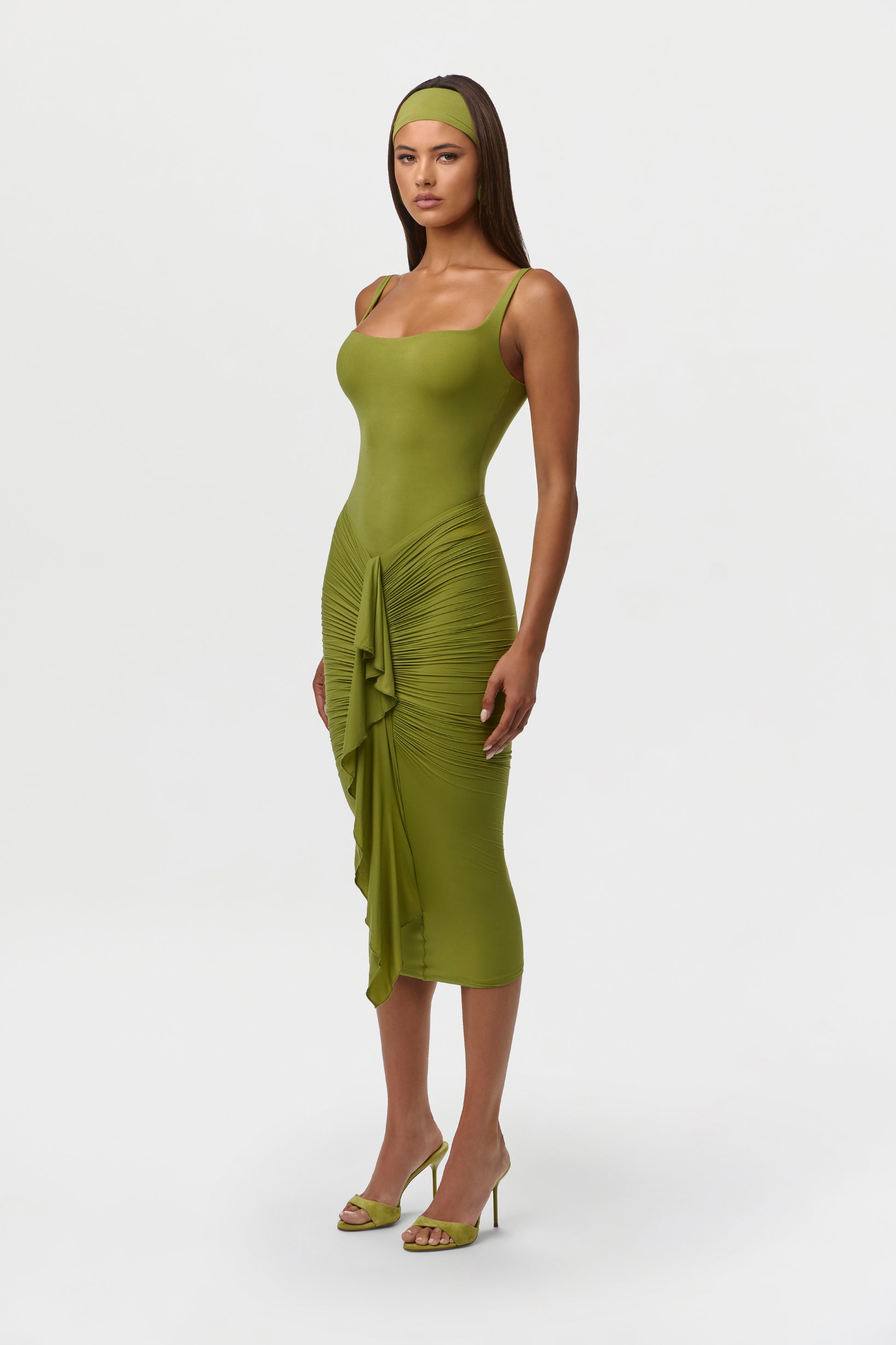 Naked Scoop Tank Bodysuit
