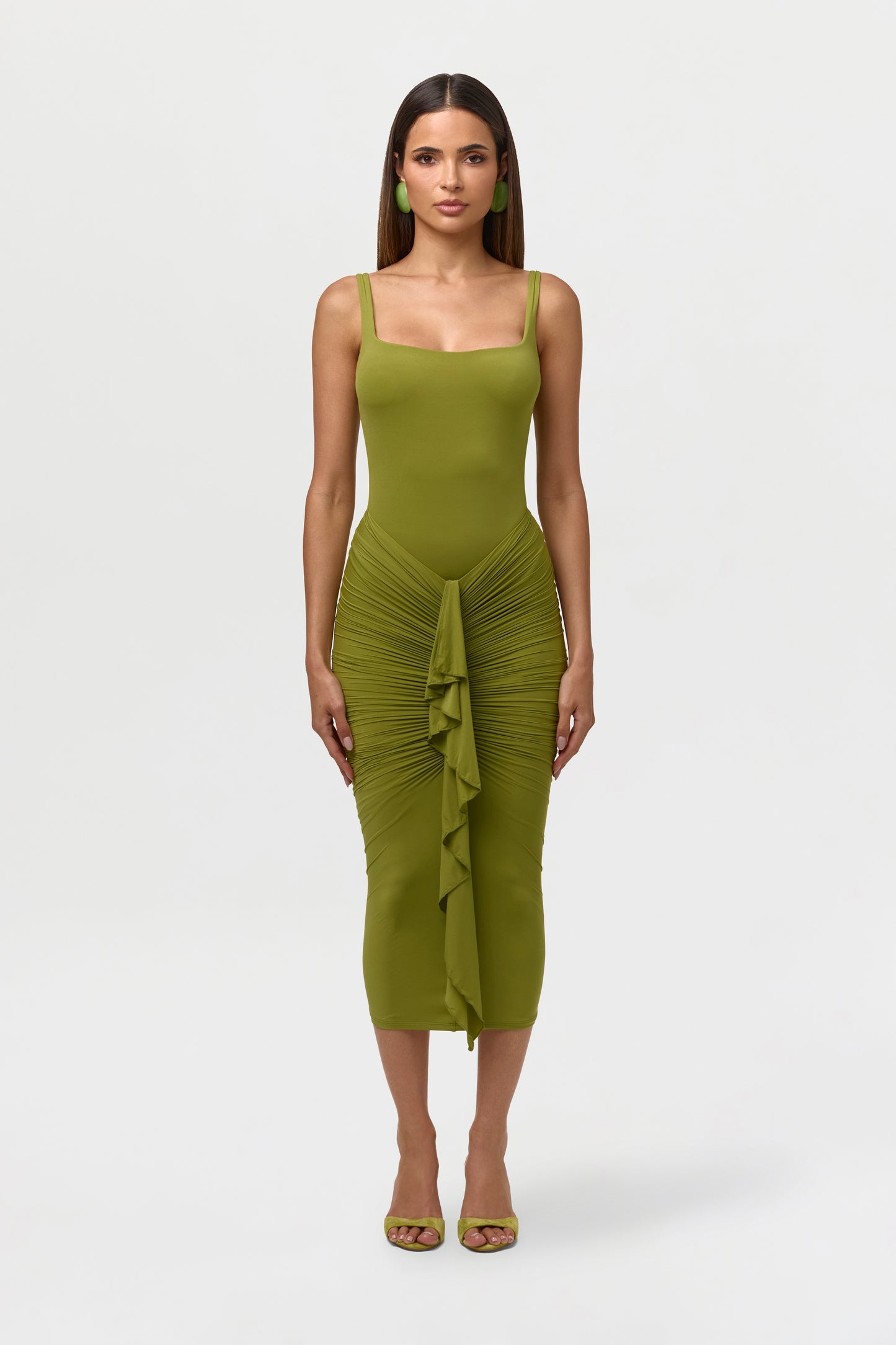 Naked Scoop Tank Bodysuit