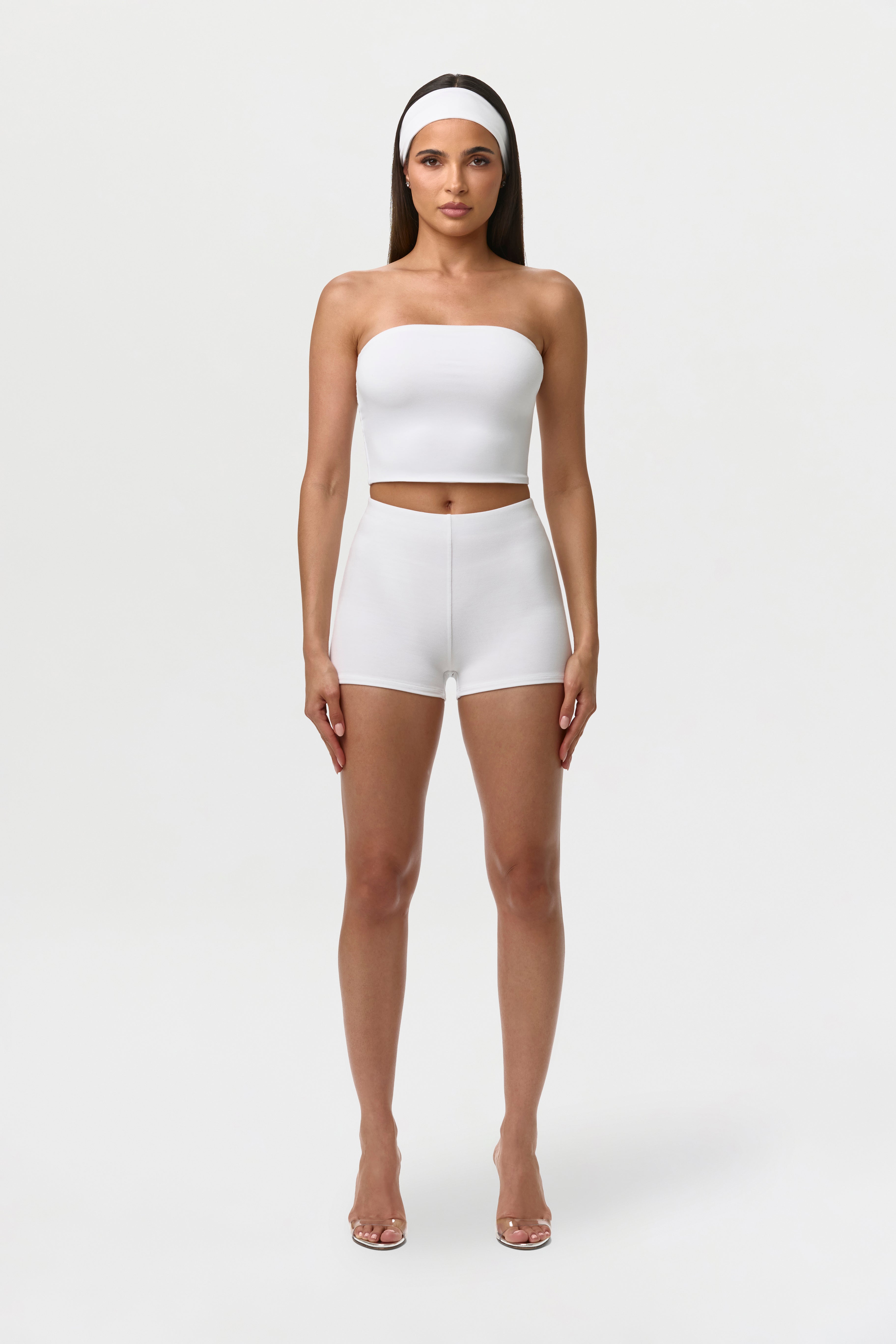 tope tubetop 白 Smooth Tube Top – Naked Wardrobe