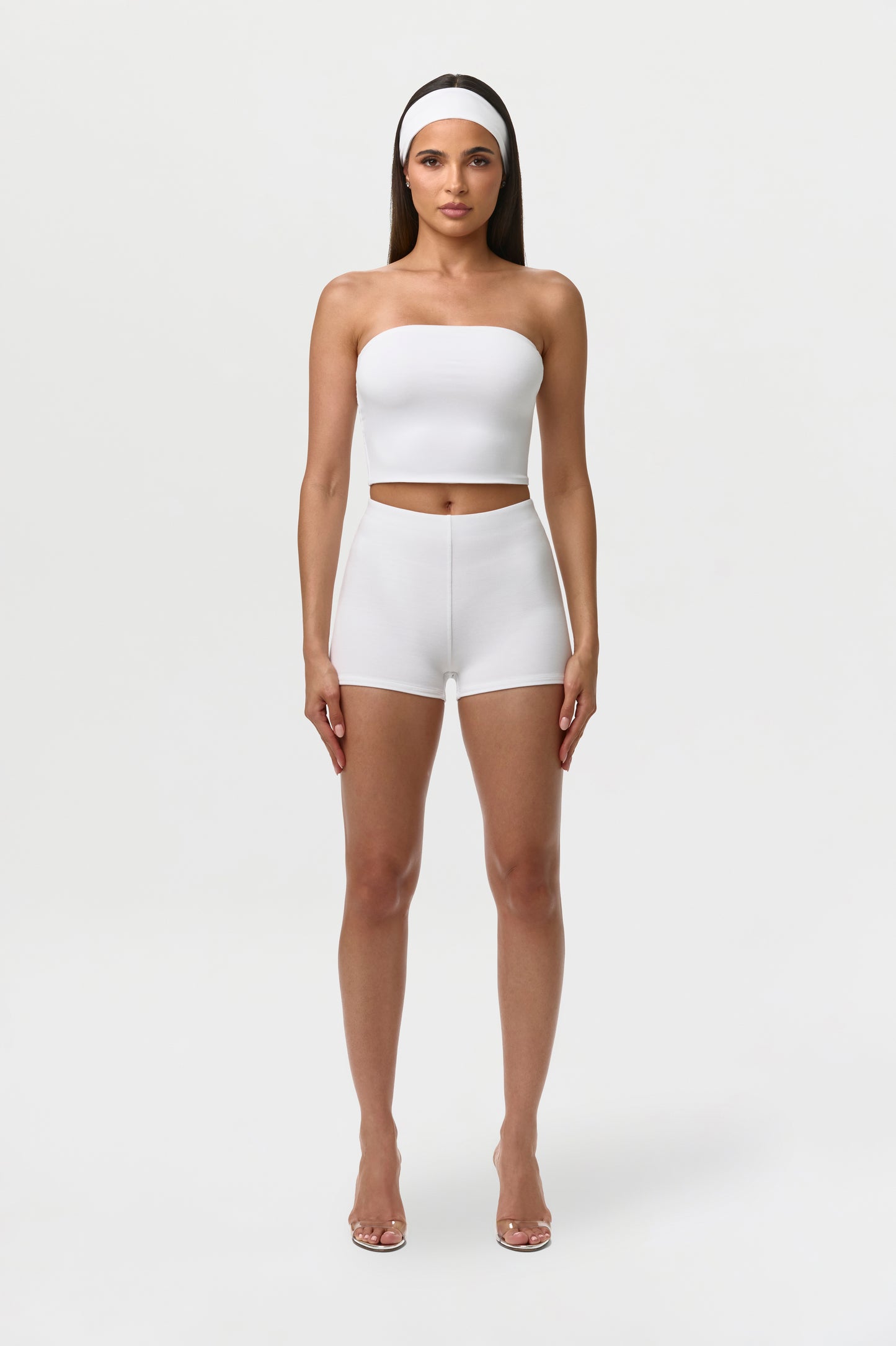 White Smooth Tube Top