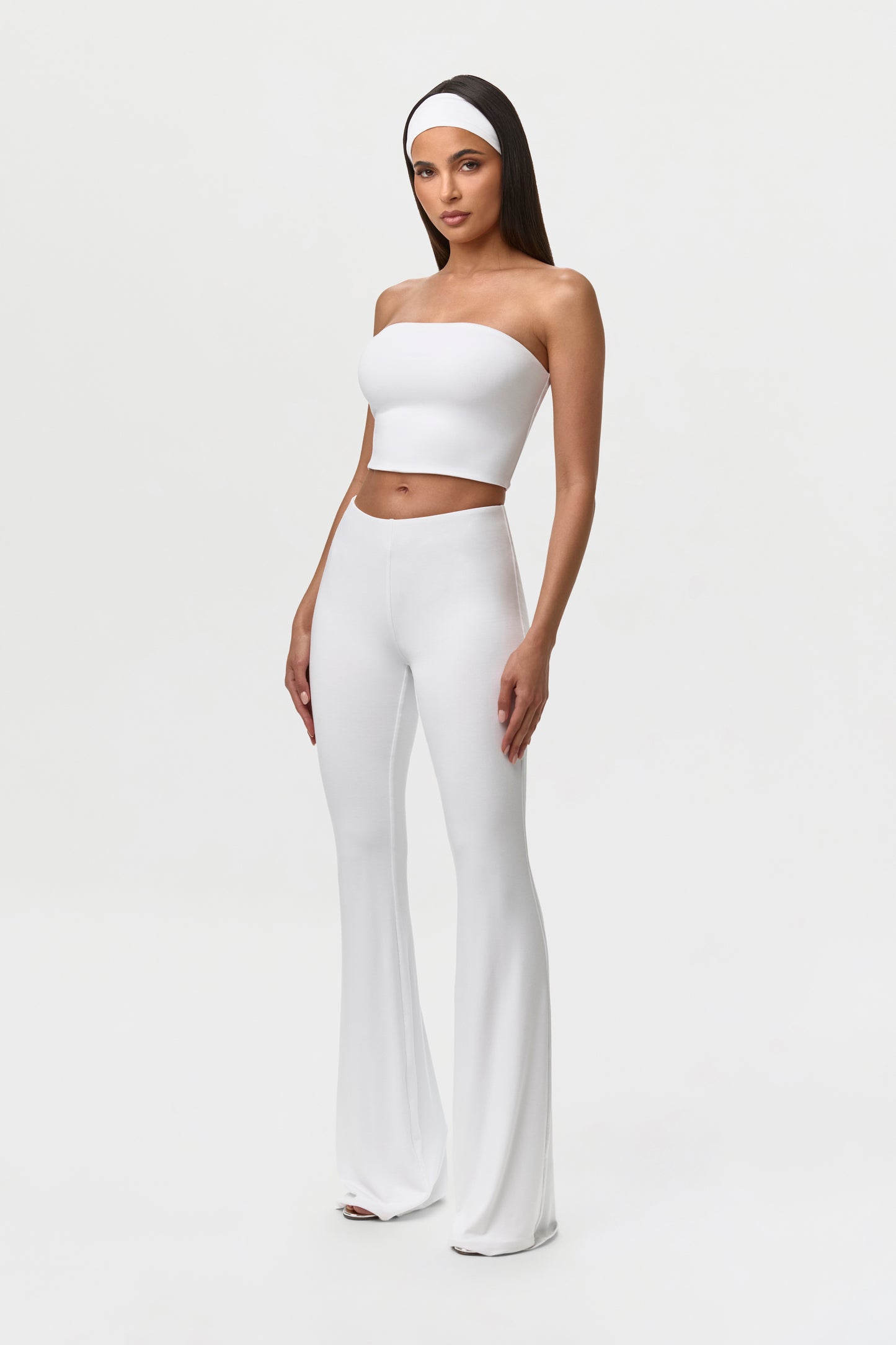 White Smooth Tube Top
