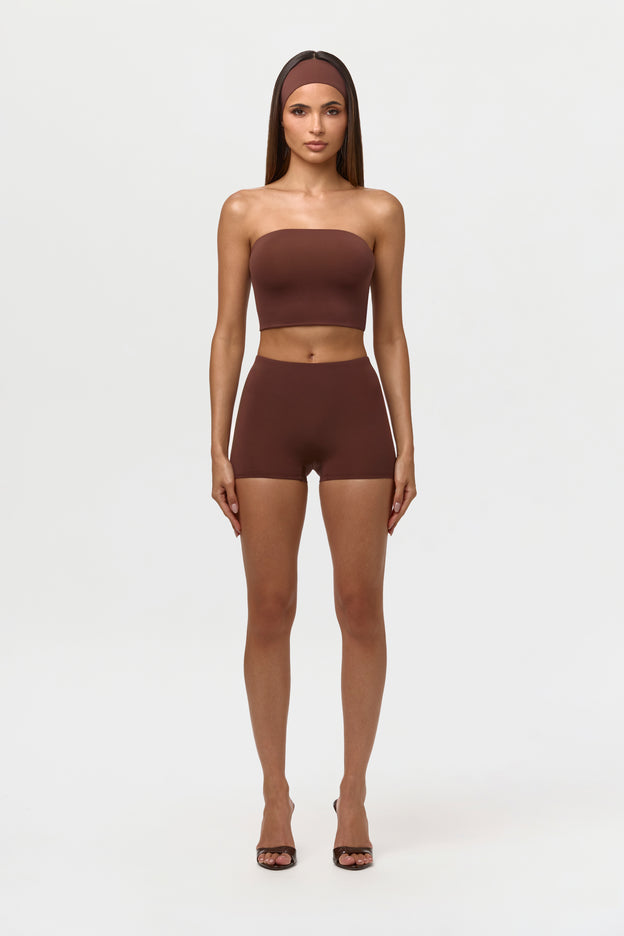 Naked Tube Crop Top