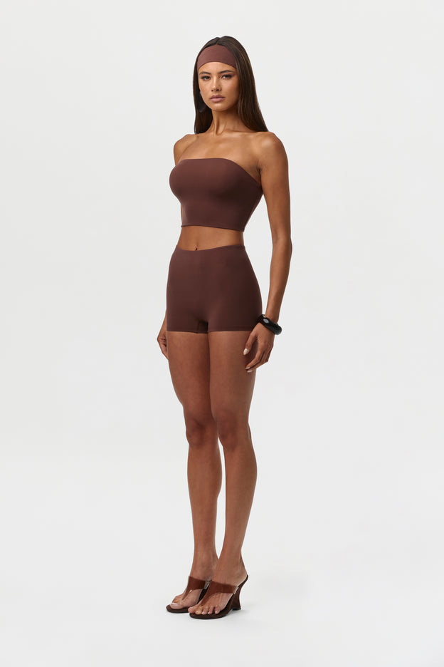 Naked Tube Crop Top