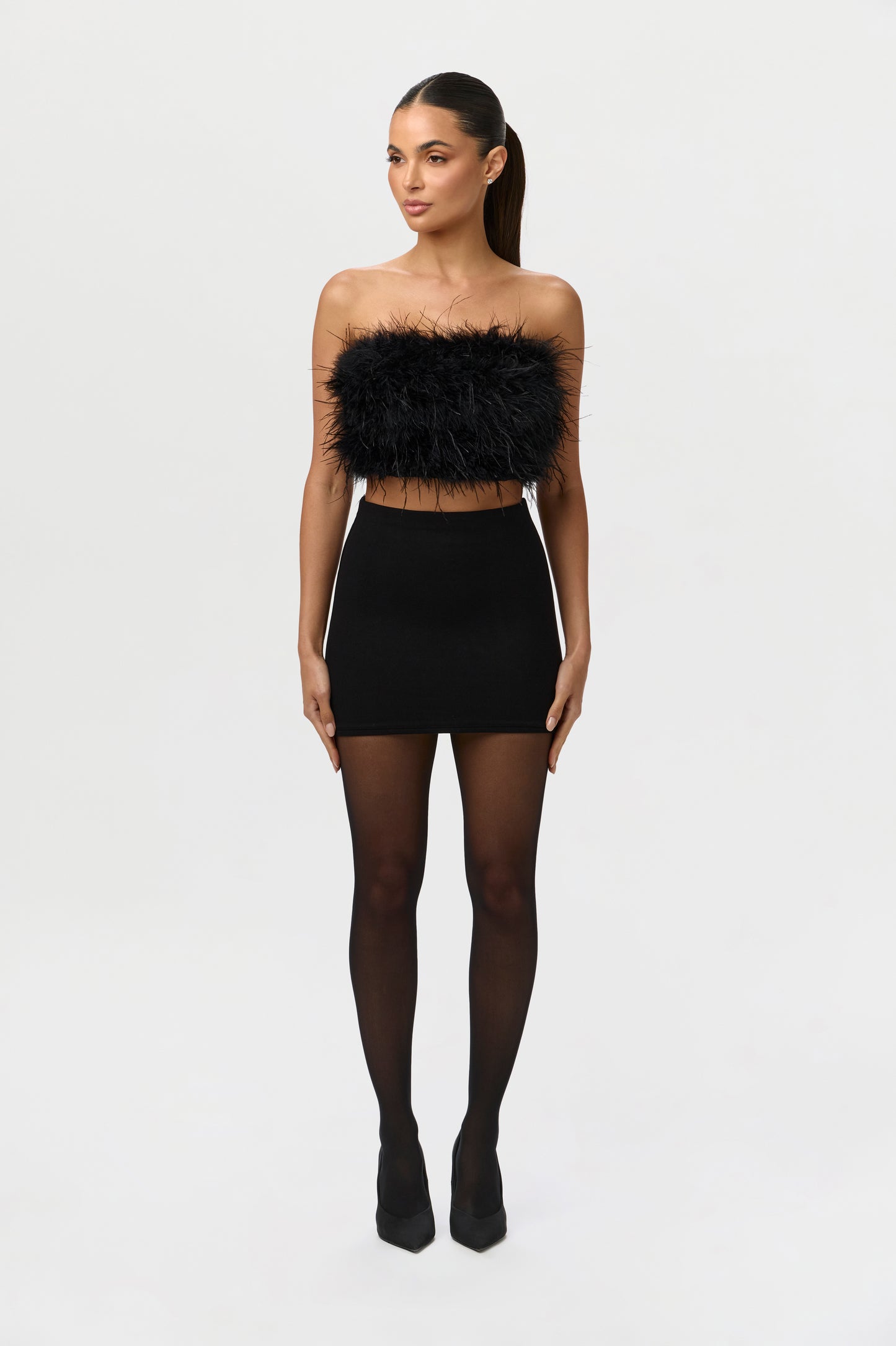 Ruffle My Feathers Tube Top