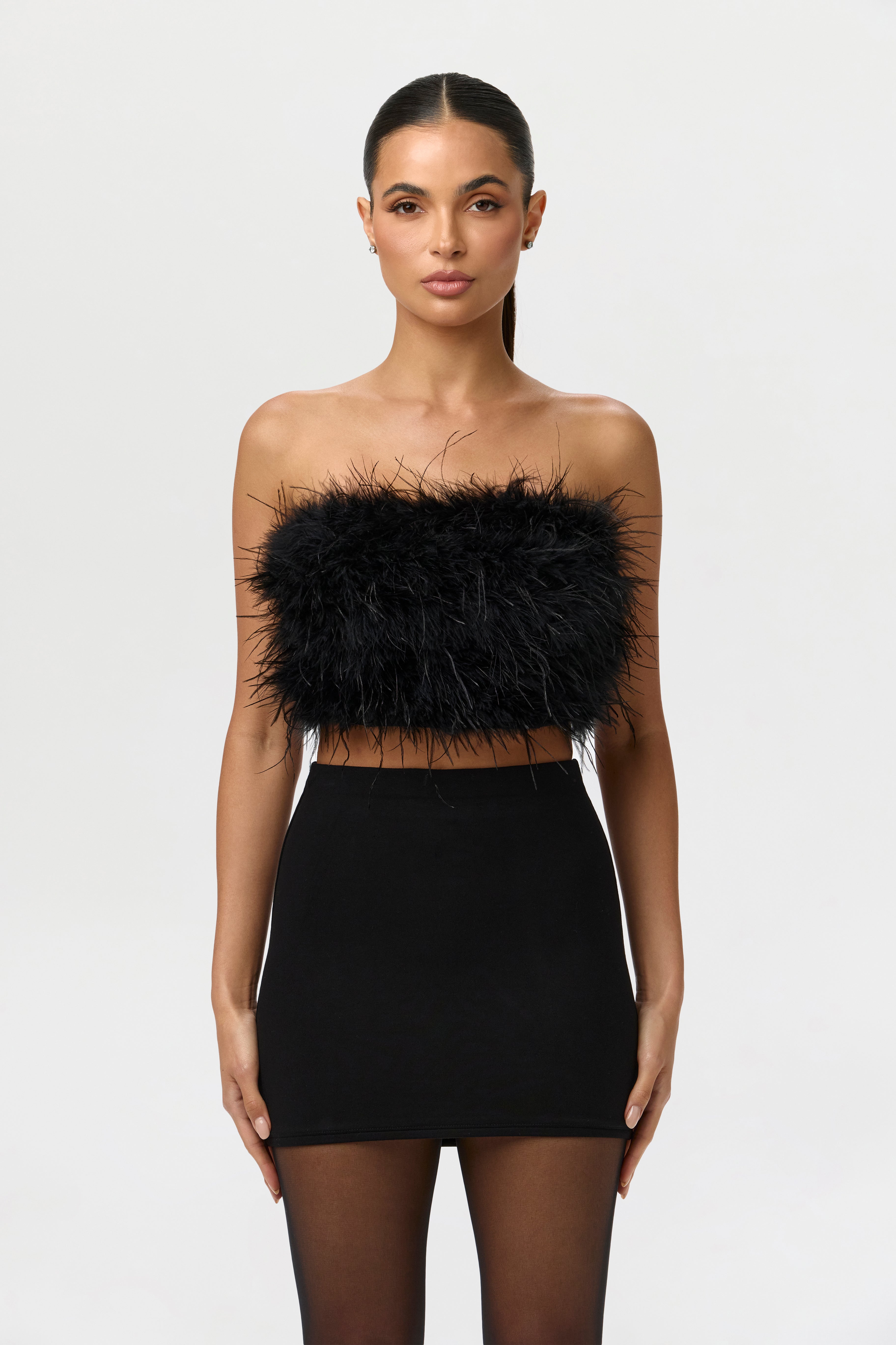 Ruffle My Feathers Tube Top – Naked Wardrobe