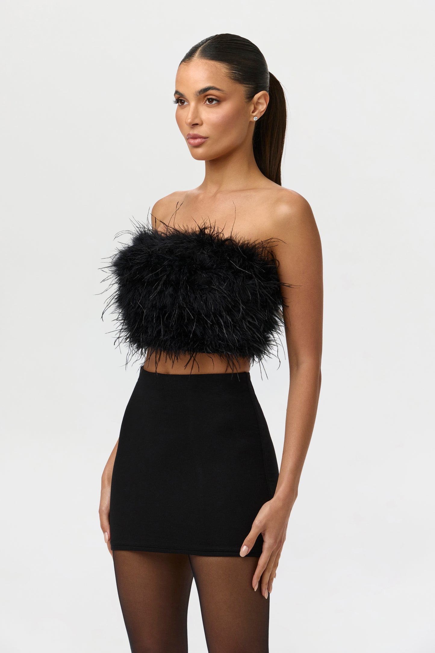 Ruffle My Feathers Tube Top