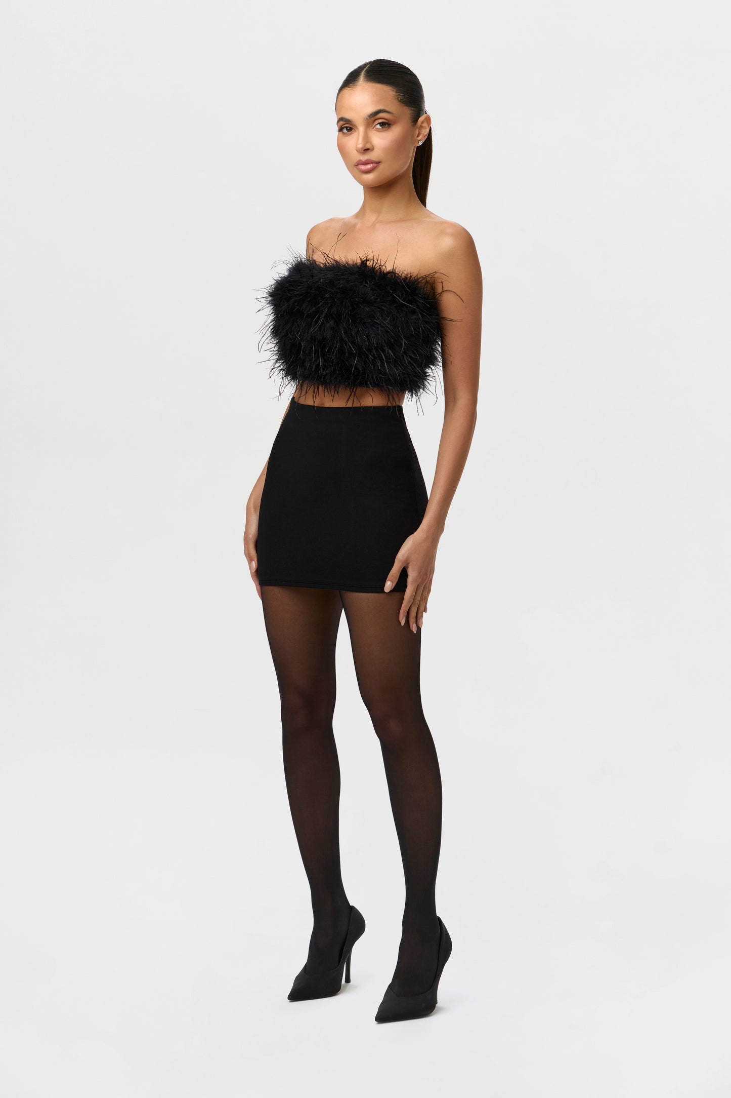 Ruffle My Feathers Tube Top