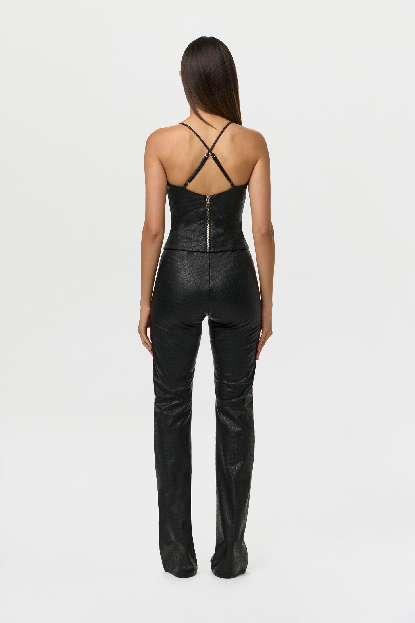 Croc Bootcut Pants