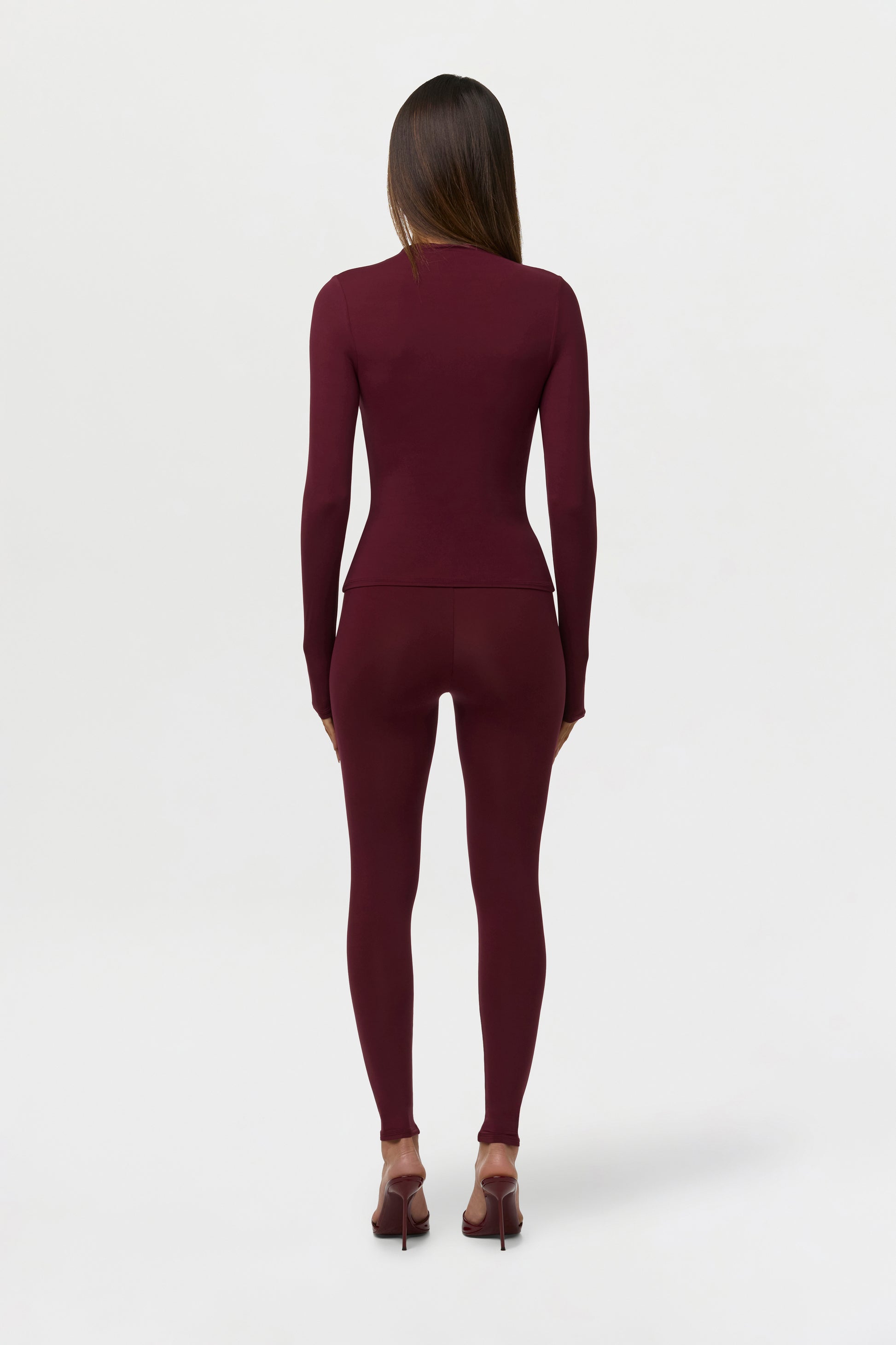 Naked Mock Neck Top