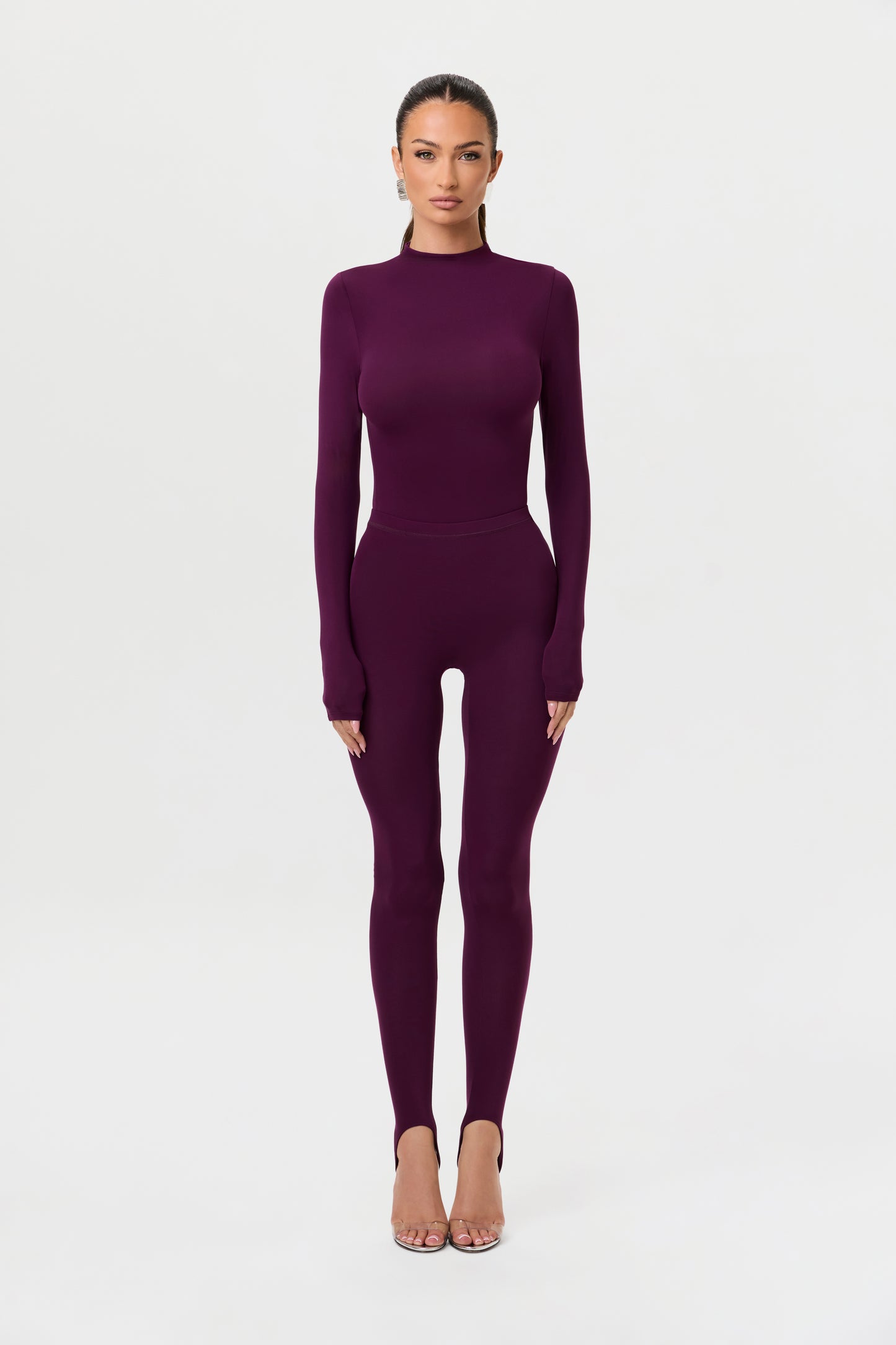 Naked Mock Neck Top