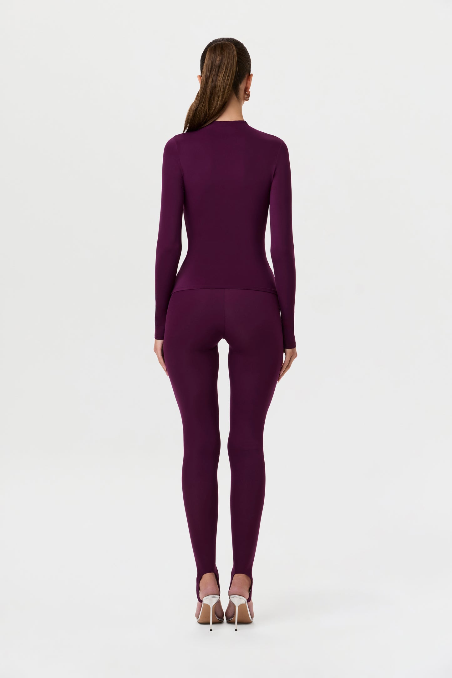 Naked Mock Neck Top