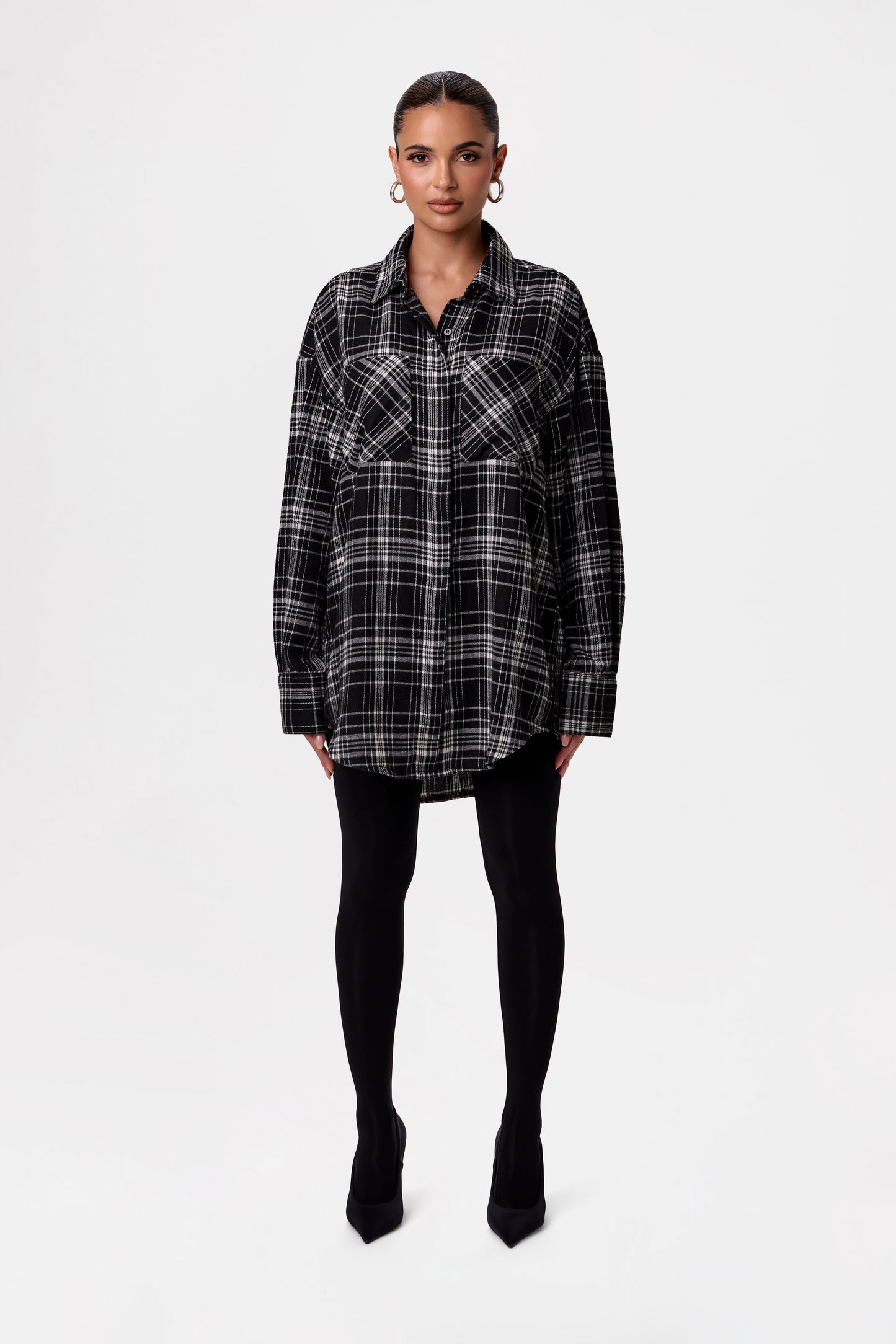 Boyfriend Flannel Button Up Shirt