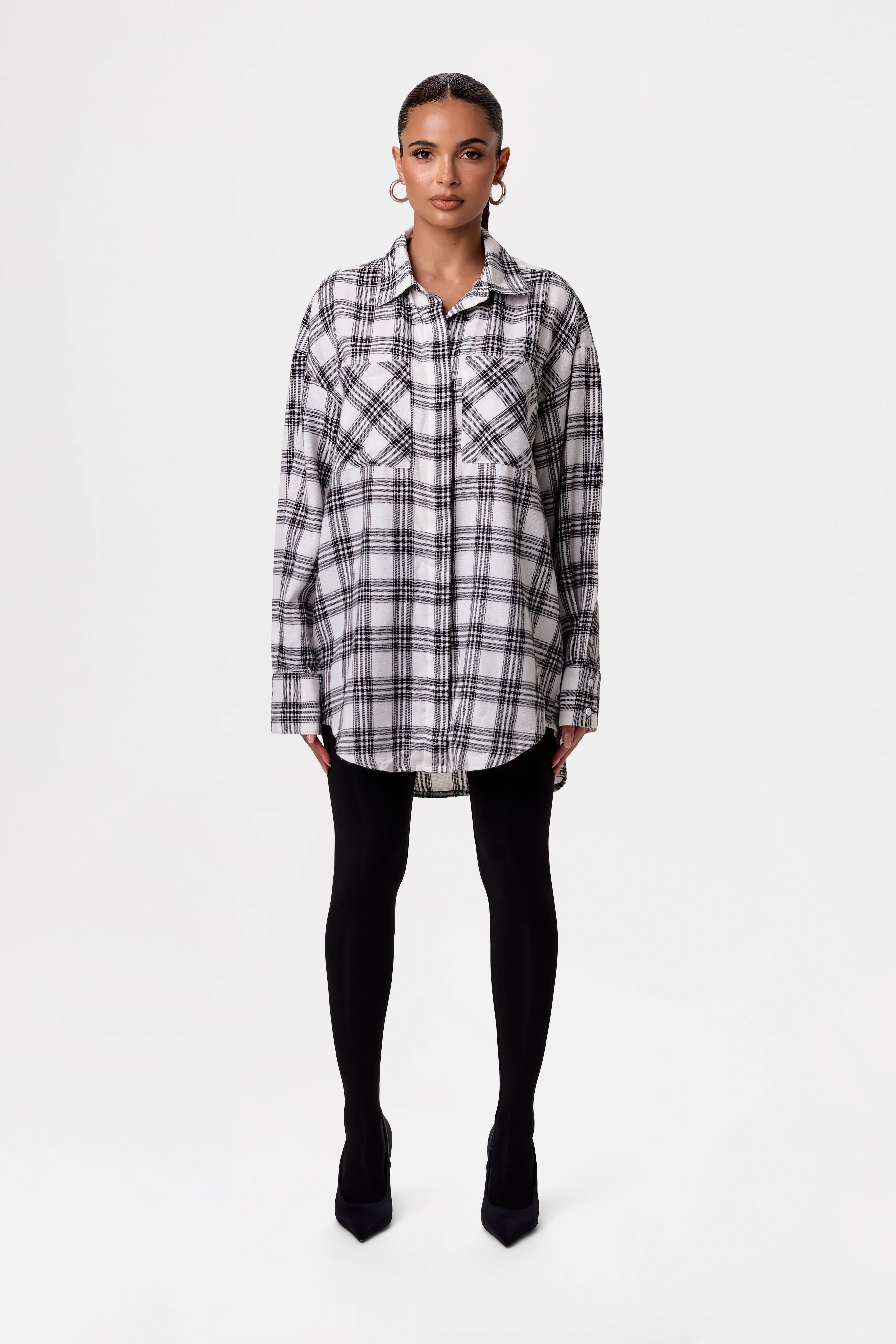 Boyfriend Flannel Button Up Shirt