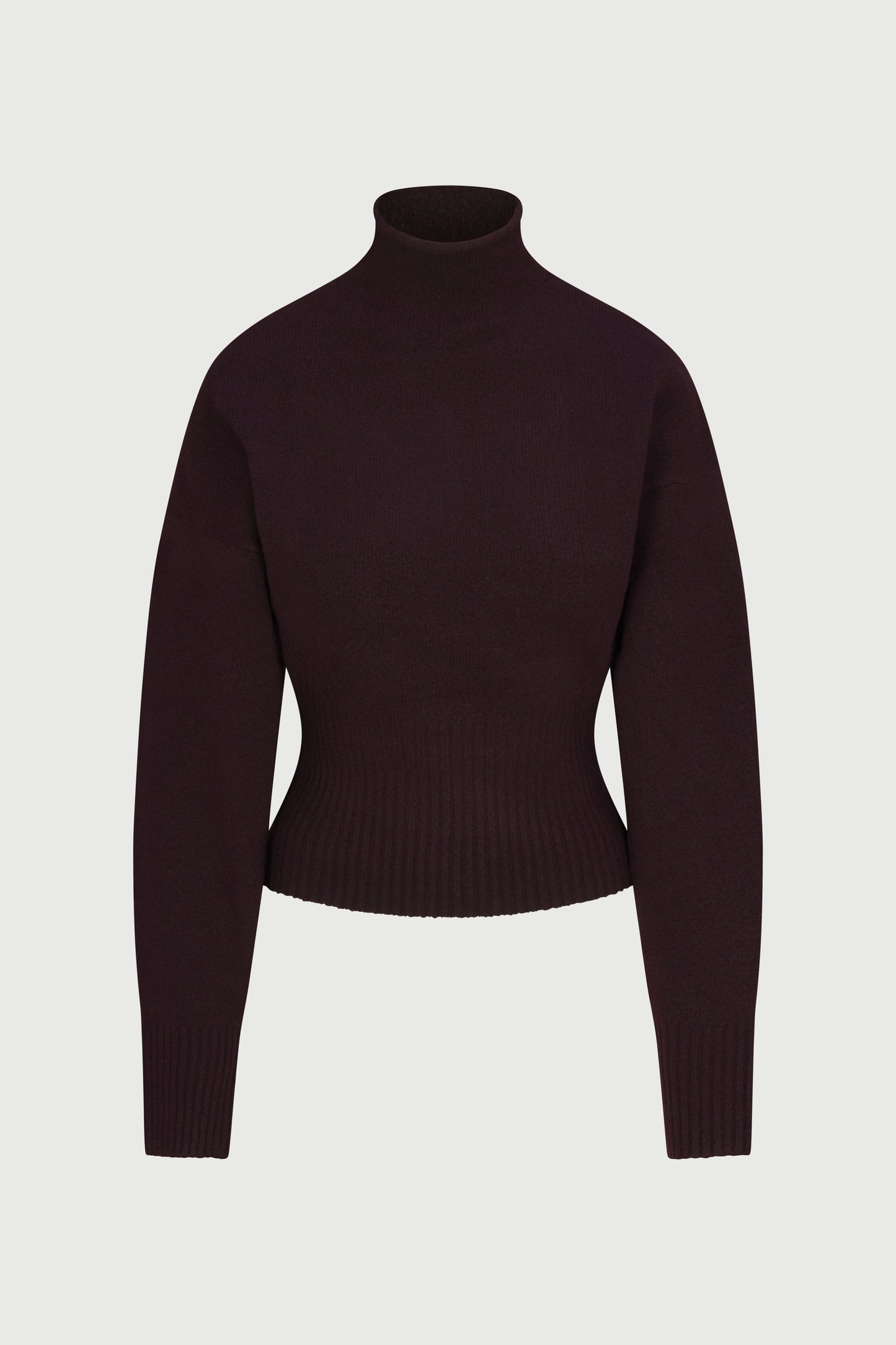 Ribbed-Knit Sculpt Sweater Top