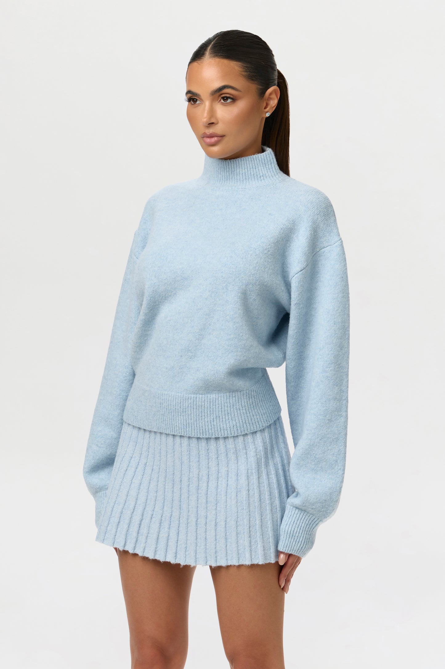 Knit Turtleneck Sweater