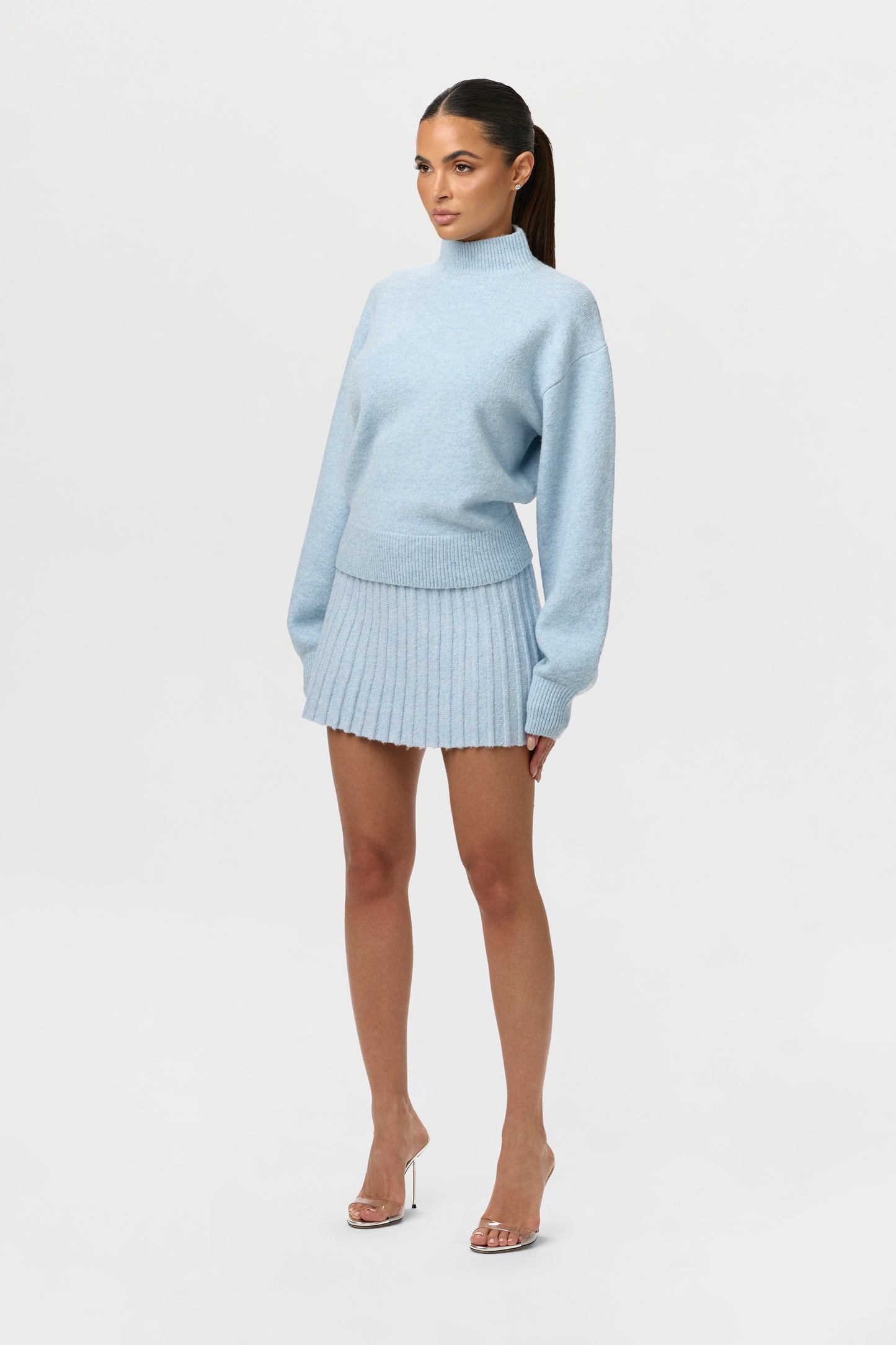 Knit Turtleneck Sweater