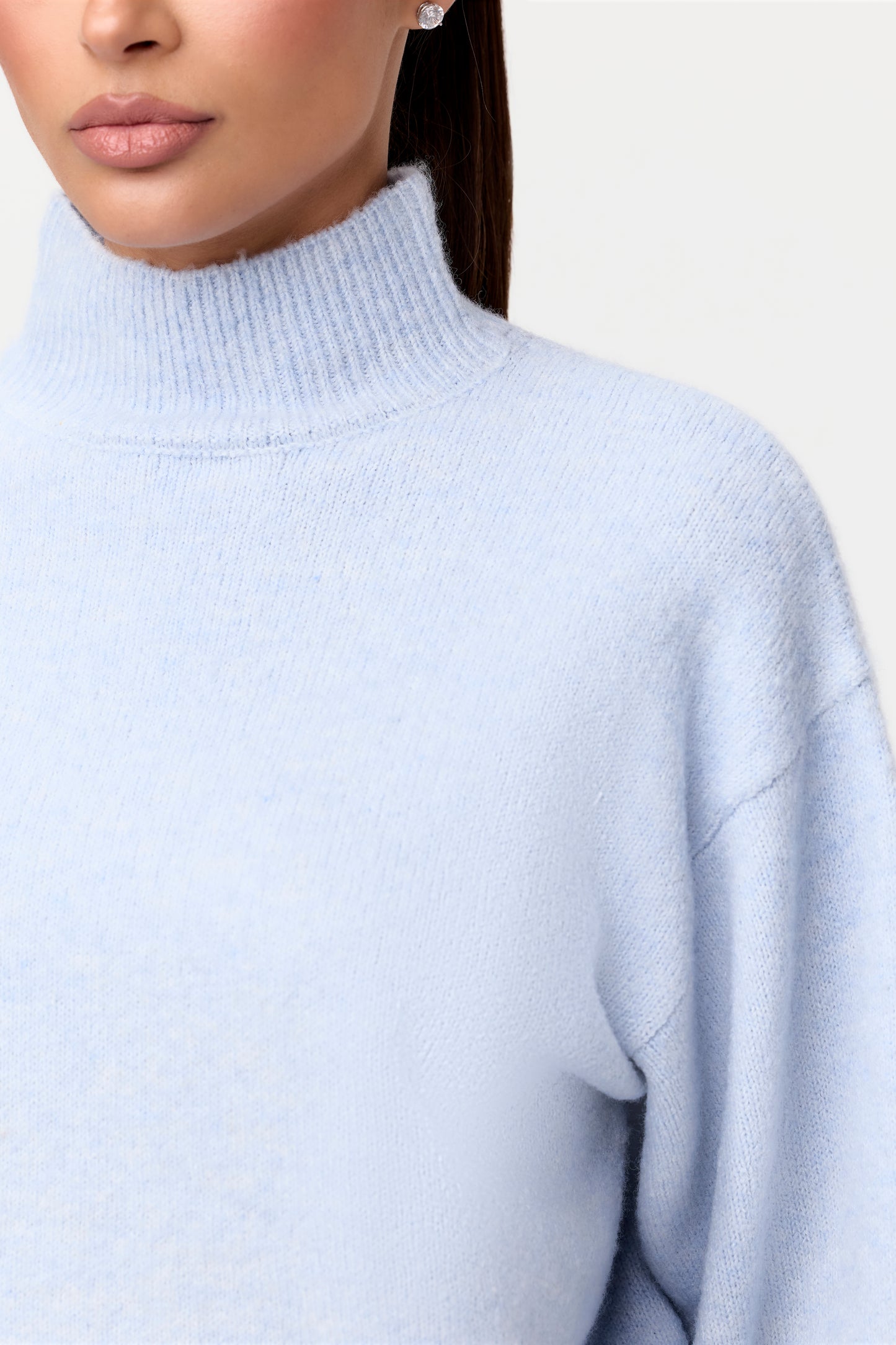 Knit Turtleneck Sweater