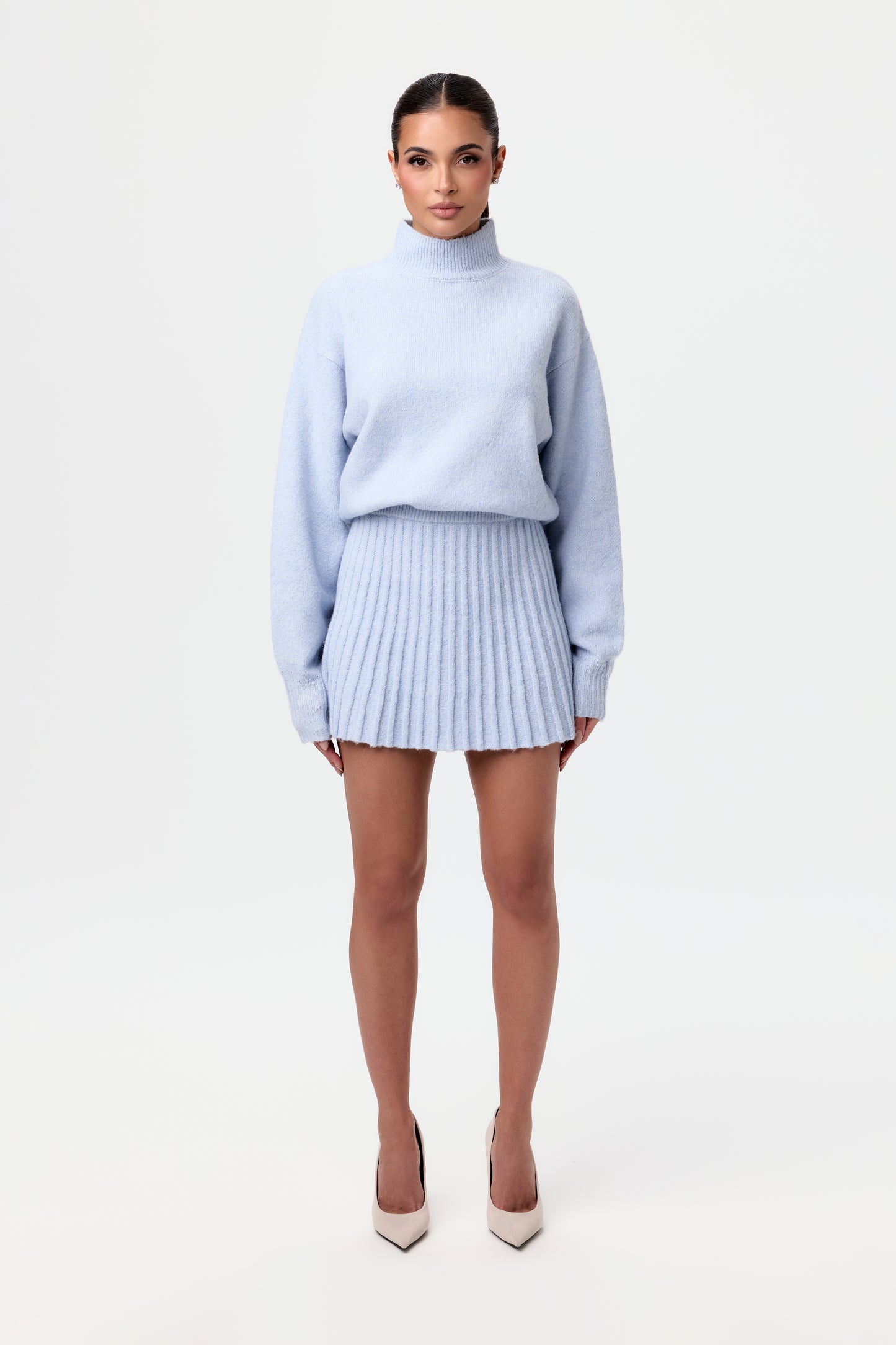 Knit Turtleneck Sweater