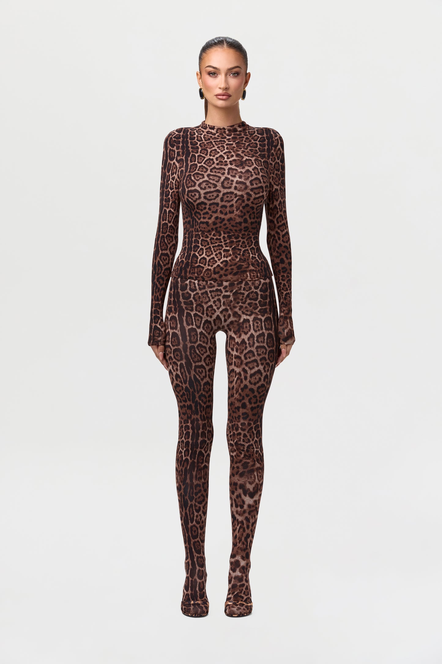 Naked Print Tights