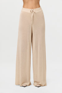 Knit Wide-Leg Pant